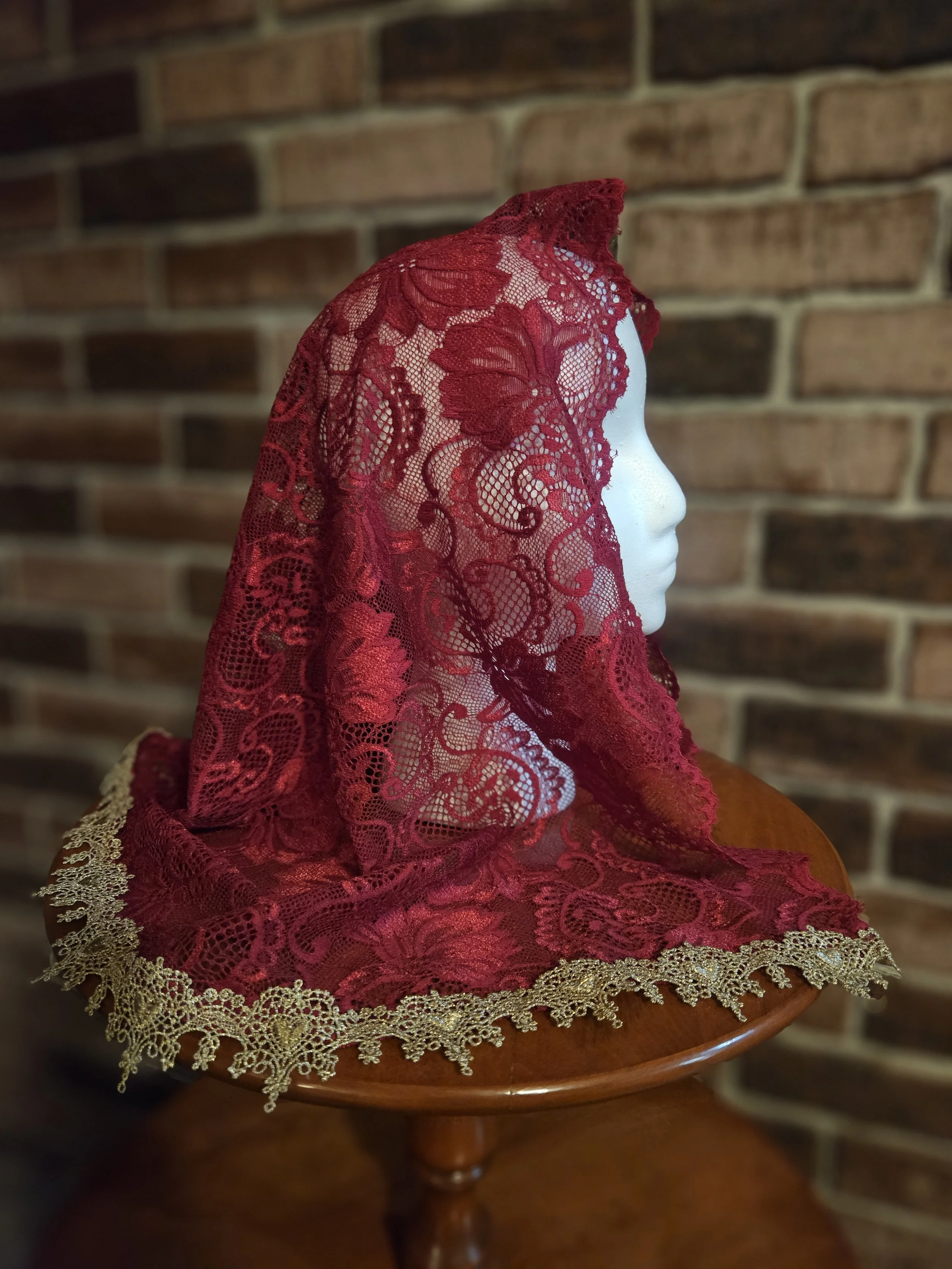 Cranberry Red Medium D Cut