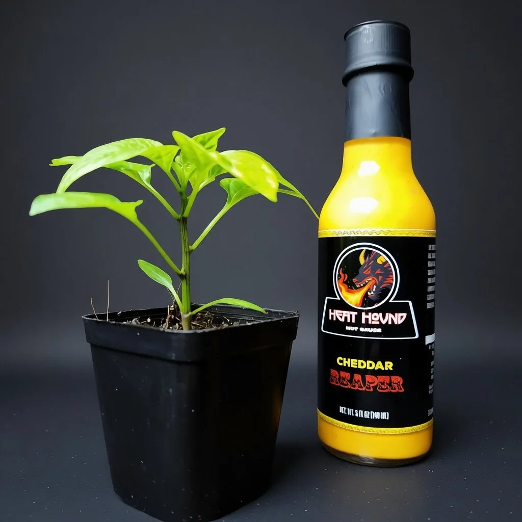 Carolina Reaper Seedling (Live Plant)