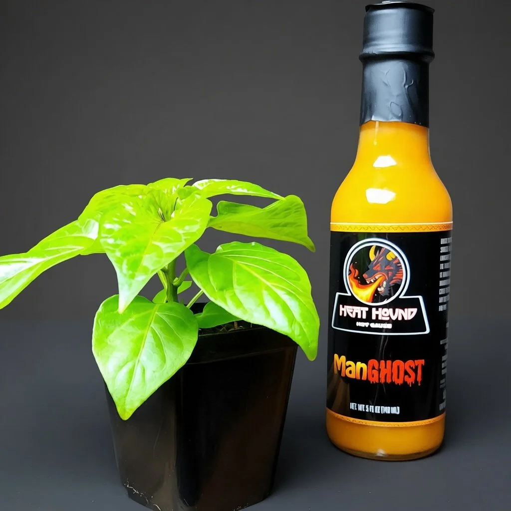 Ghost Pepper Seedling (Live Plant)