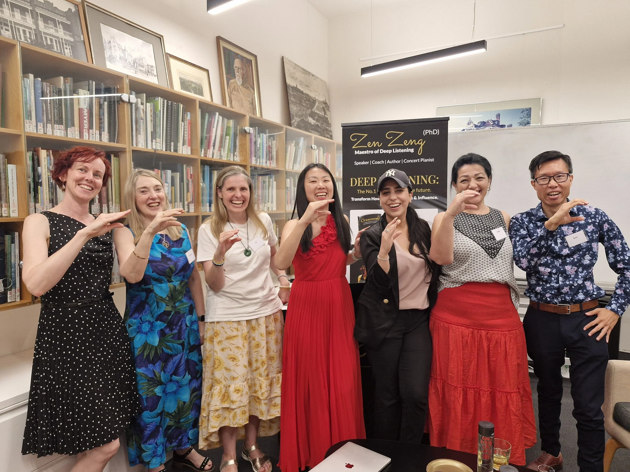 Zen Zeng, leadership speaker, author, pause & play event, and concert pianist in Australia