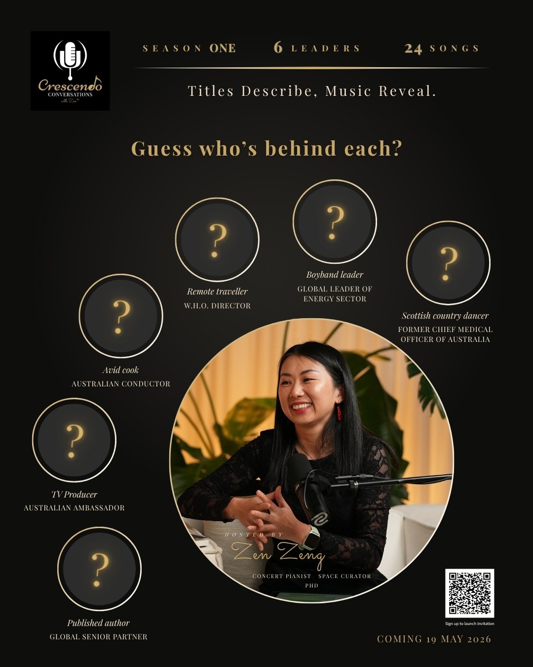 Crescendo Conversations — leadership podcast hosted by Zen Zeng