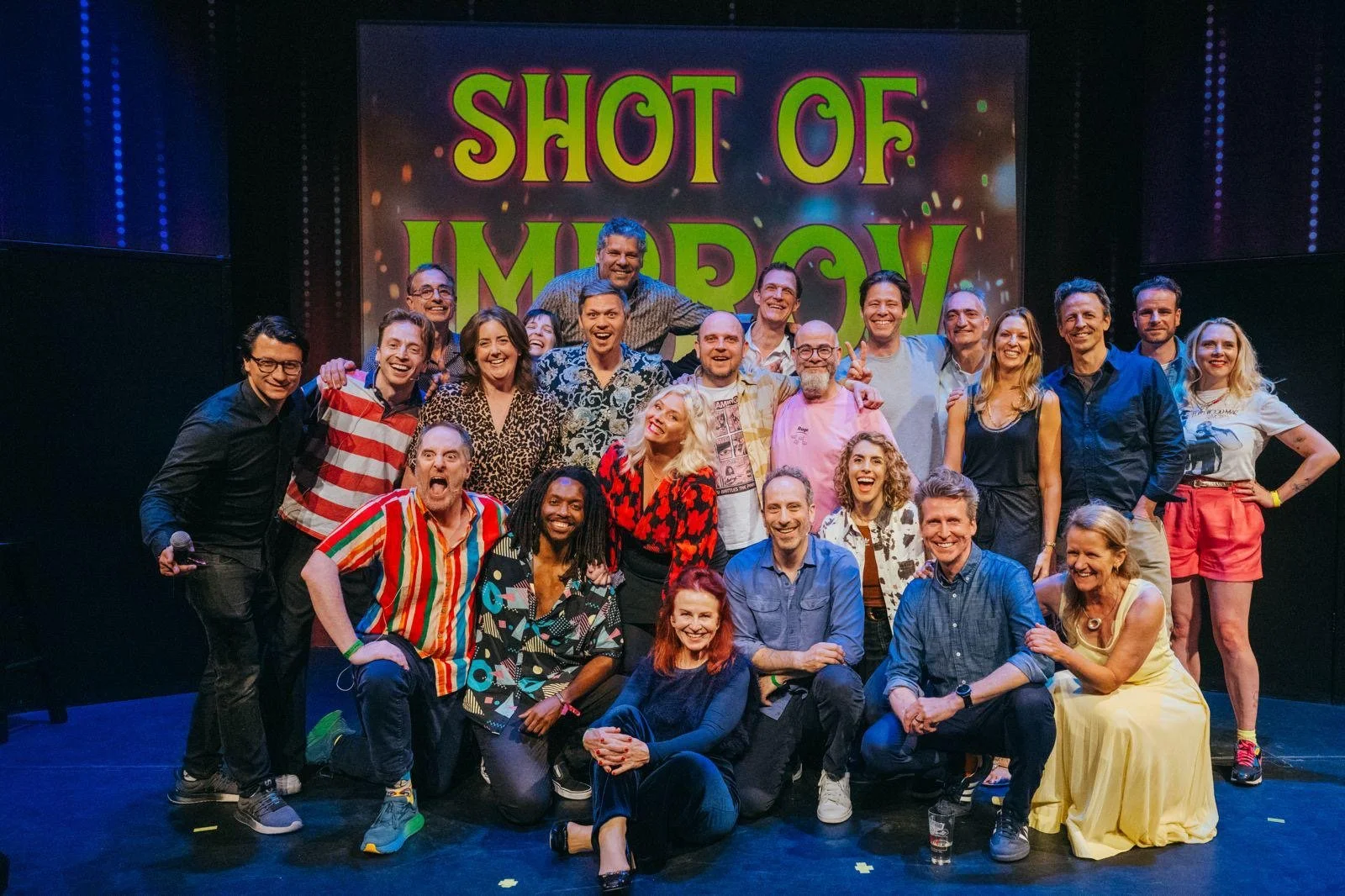 Performing at the Boom Chicago Comedy Festival 2025