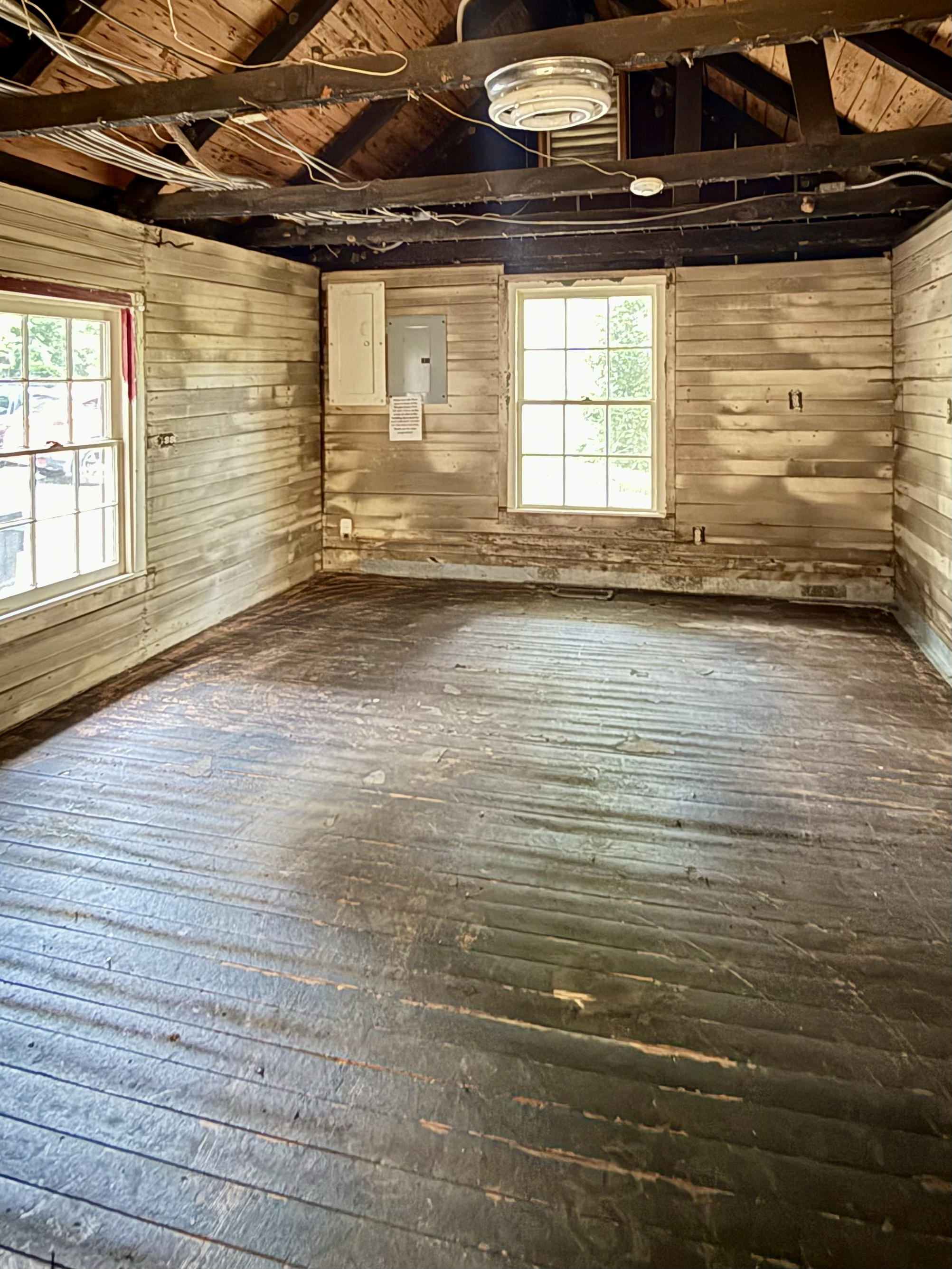 Our Future "Whisker Hall" during renovation