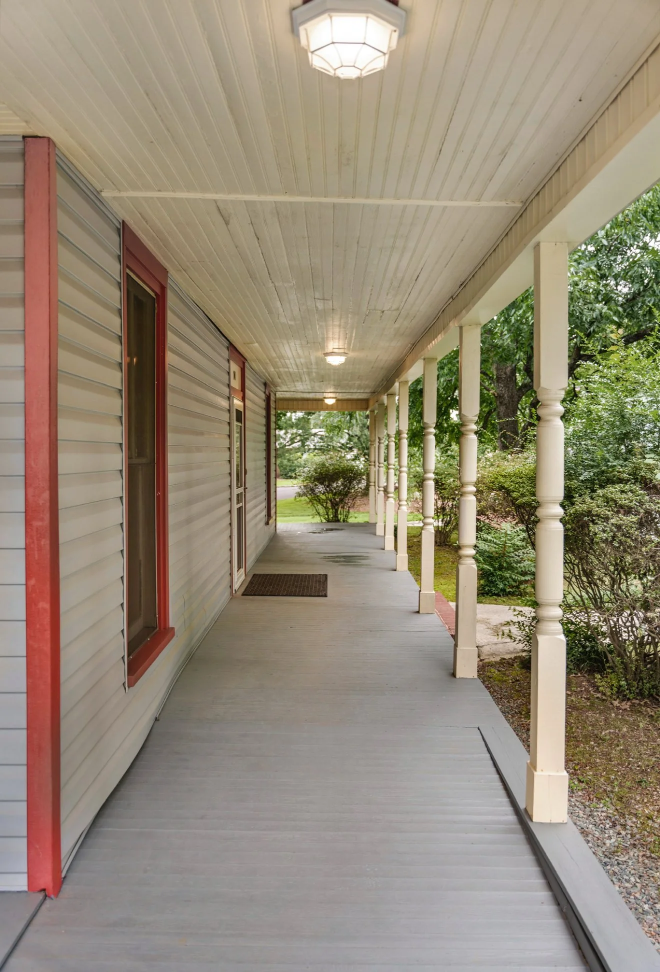 The Historic Front Porch built by Bennett Noe 