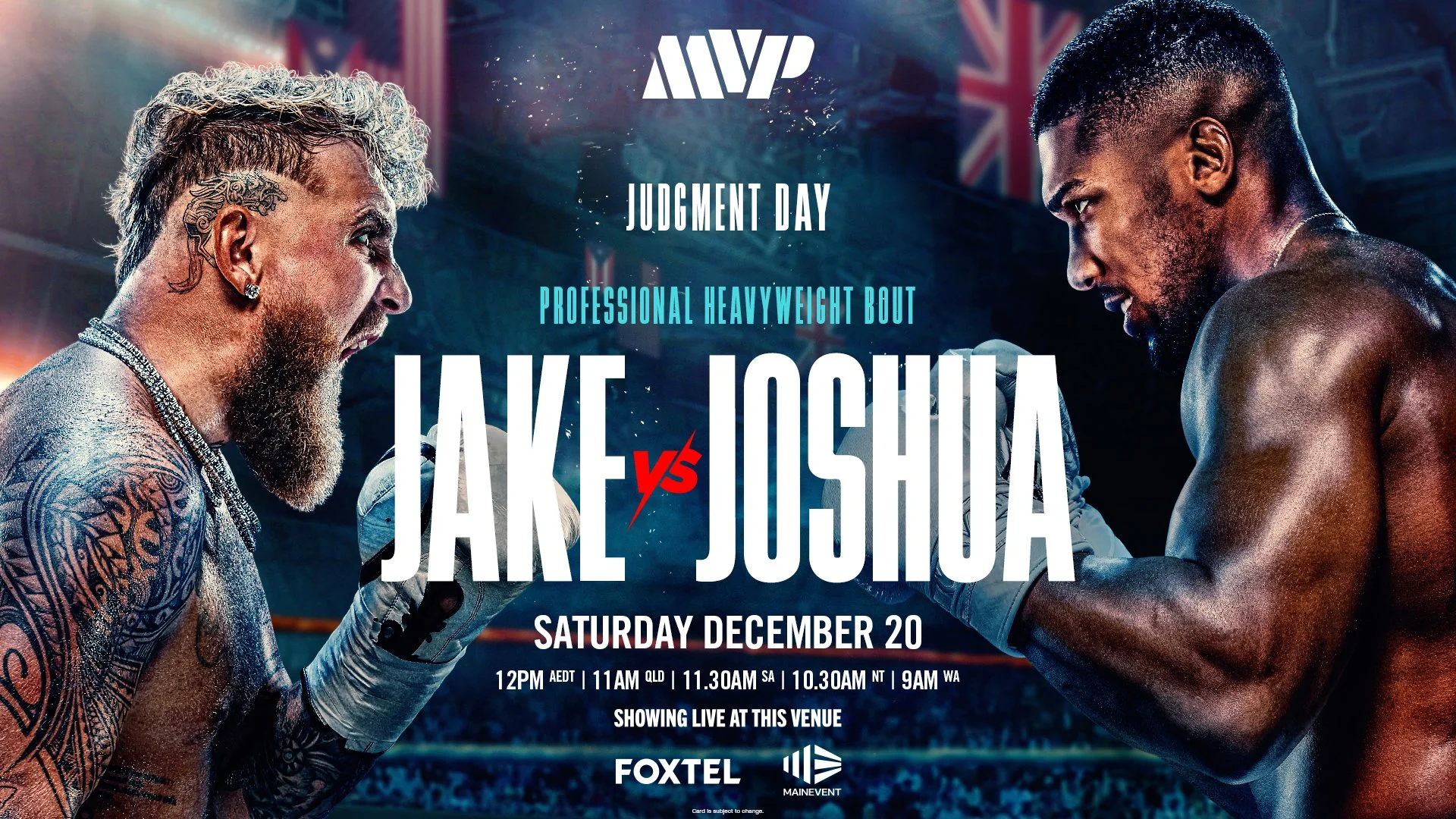 Jake Paul VS Anthony Joshua