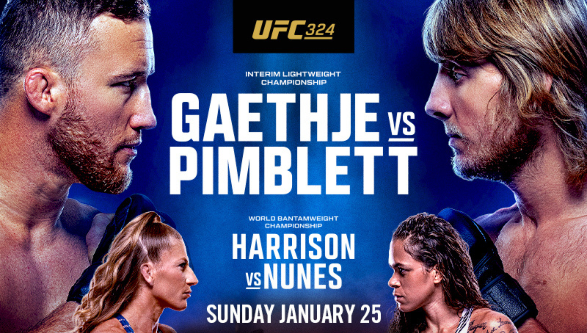 UFC 324 Live &amp; Loud