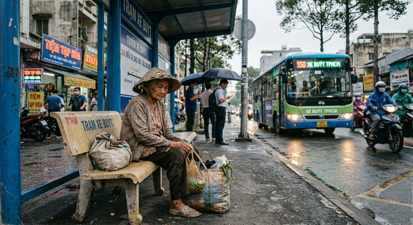 An Unexpected Lesson at a Bus Stop