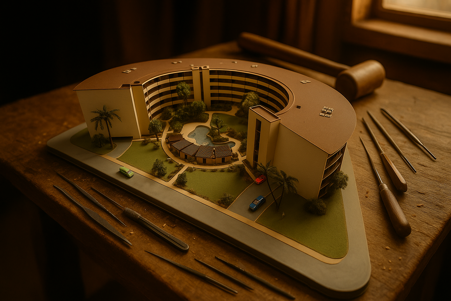 Architectural Model Restoration (Hourly)