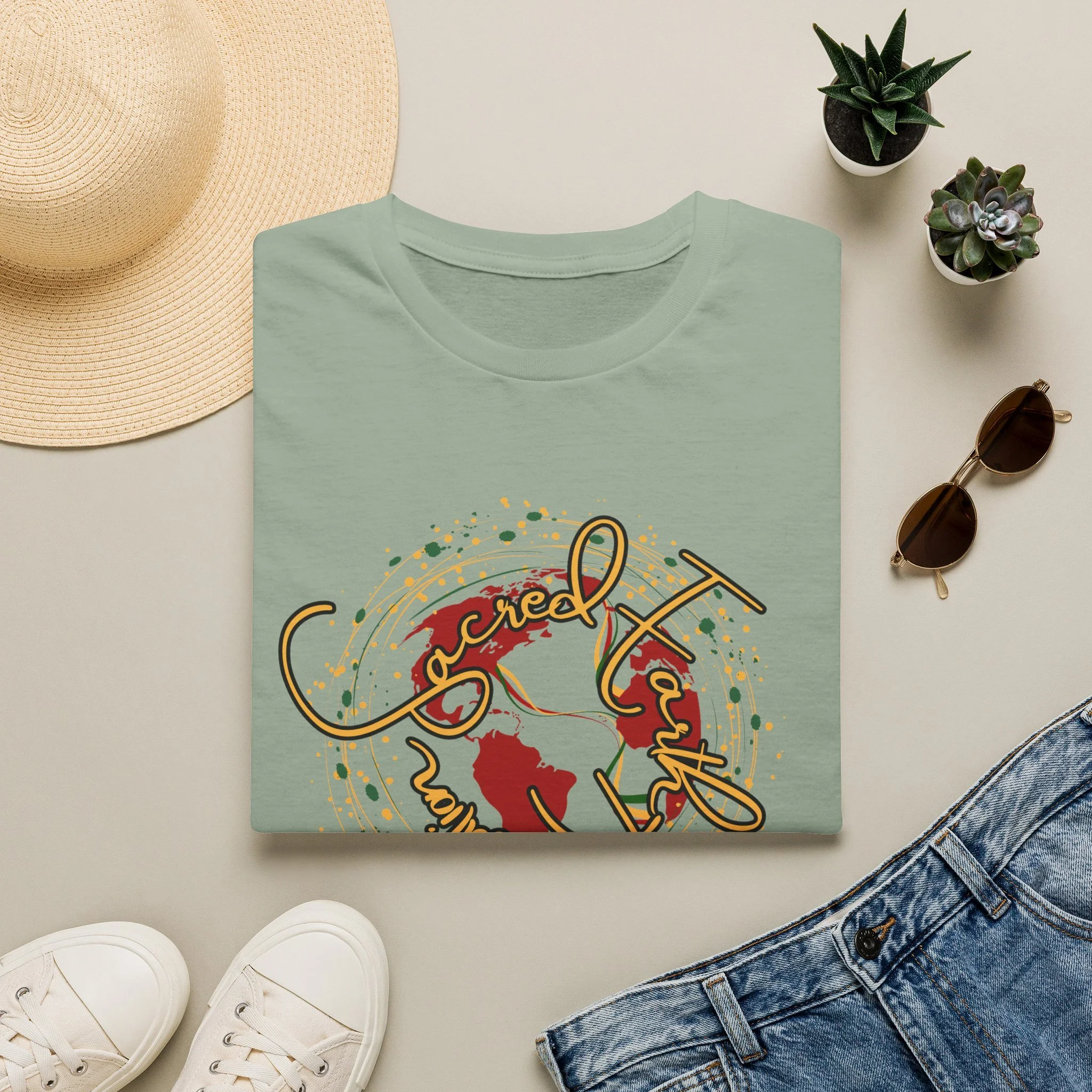 Juneteenth Collection - Sacred Earth Revolution Tee