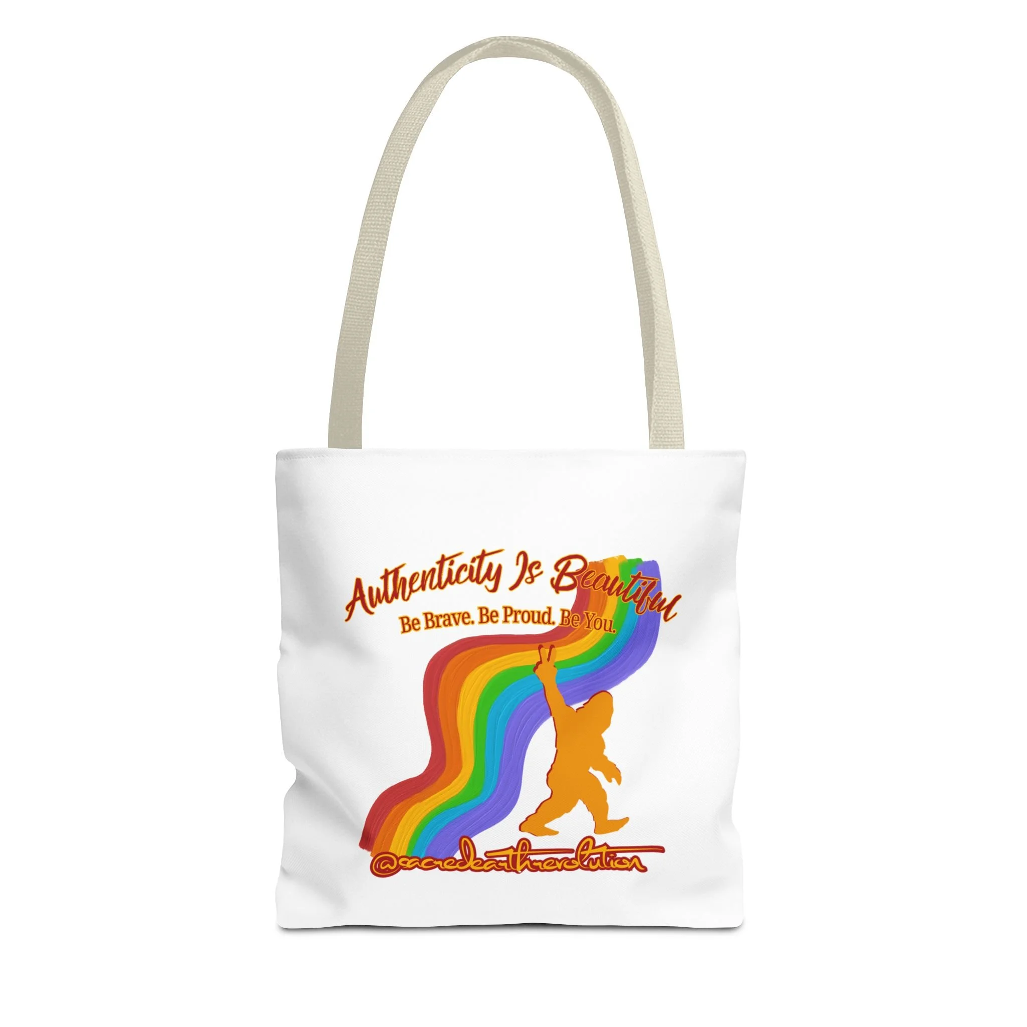 Pride Collection — Authenticity Is Beautiful, Tote Bag