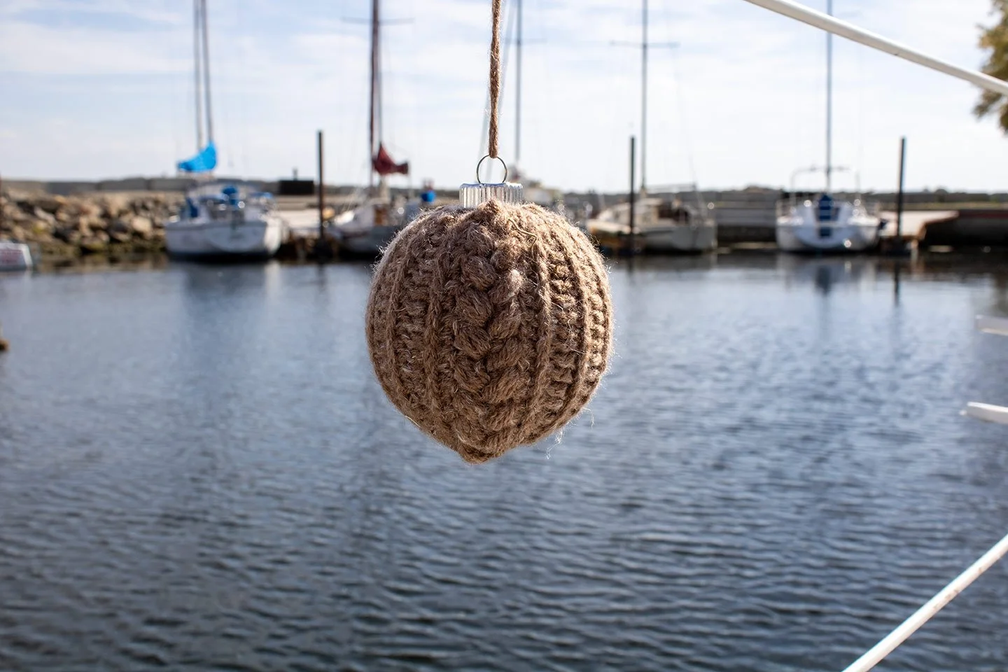 Crochet Ornament - Driftwood