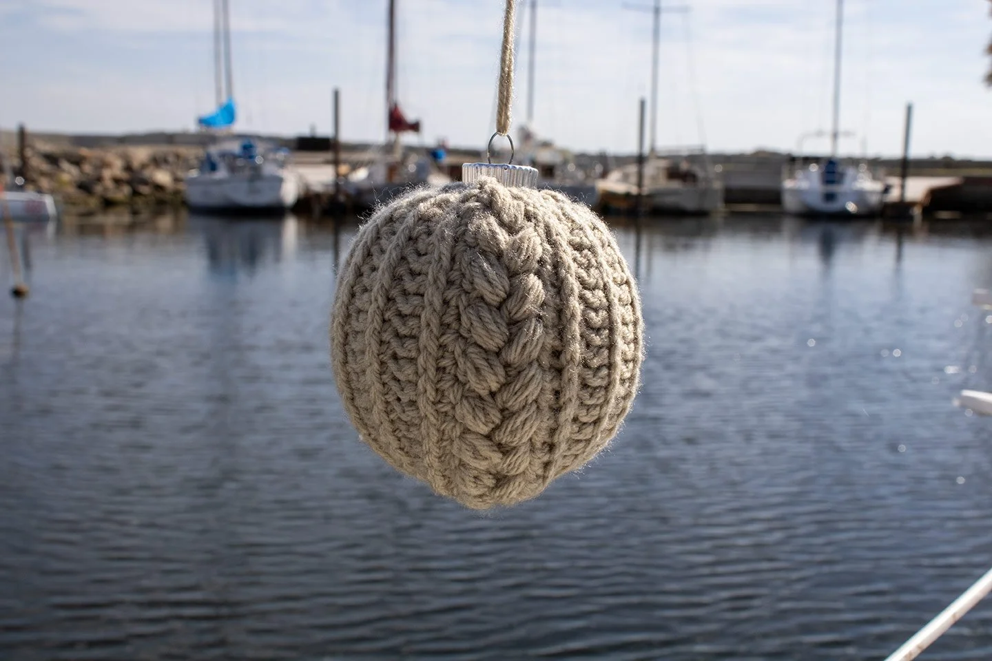 Crochet Ornament - Sage