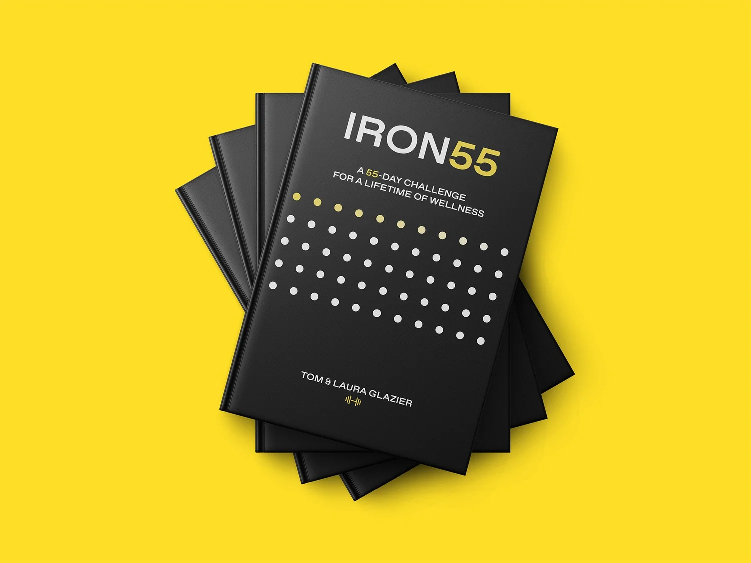 IRON55 book and identity design