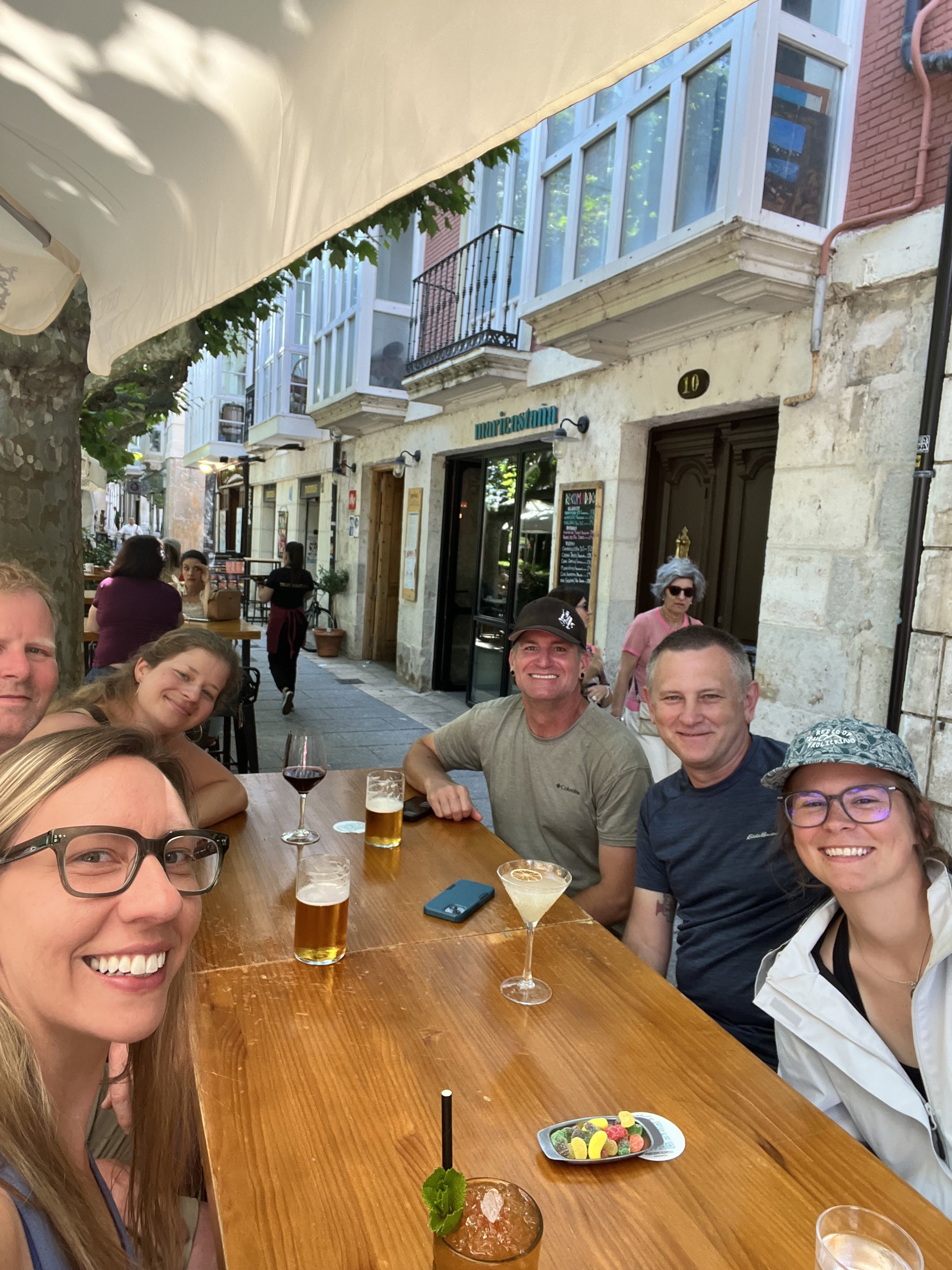 Drinks on the Camino de Santiago