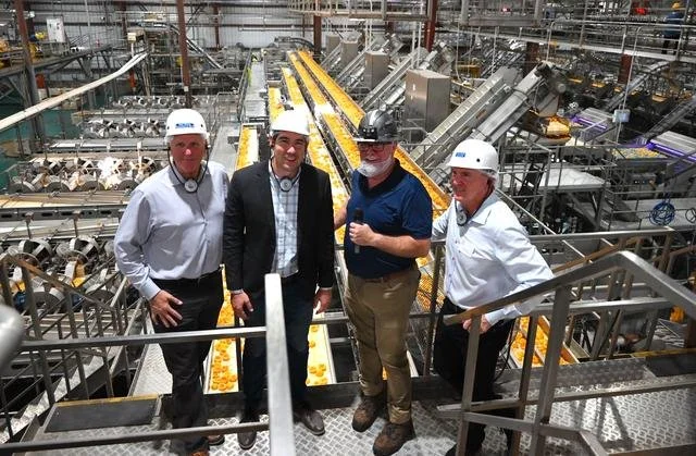 Fruit processing line for Pacific Coast Producers