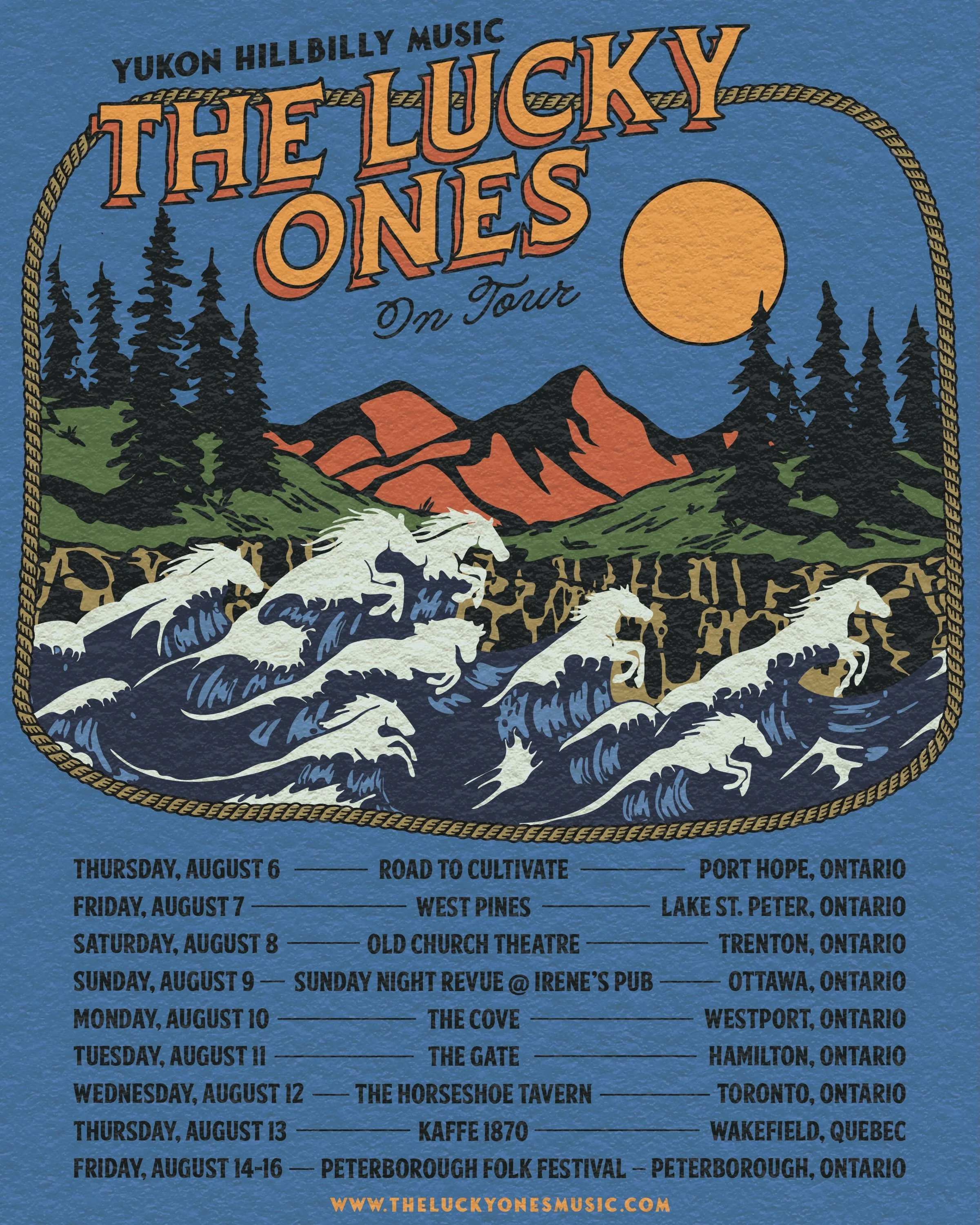 🦆🎻!!!TOUR, TOUR, TOUR!!!🪕🦆

We&rsquo;re pulling up our stakes and migrating south this coming August for a little ramble &lsquo;round Ontari-ari-o!!
Catch us at the Peterborough Folk Festival, Road to Cultivate, The Old Church Theatre, The Legend