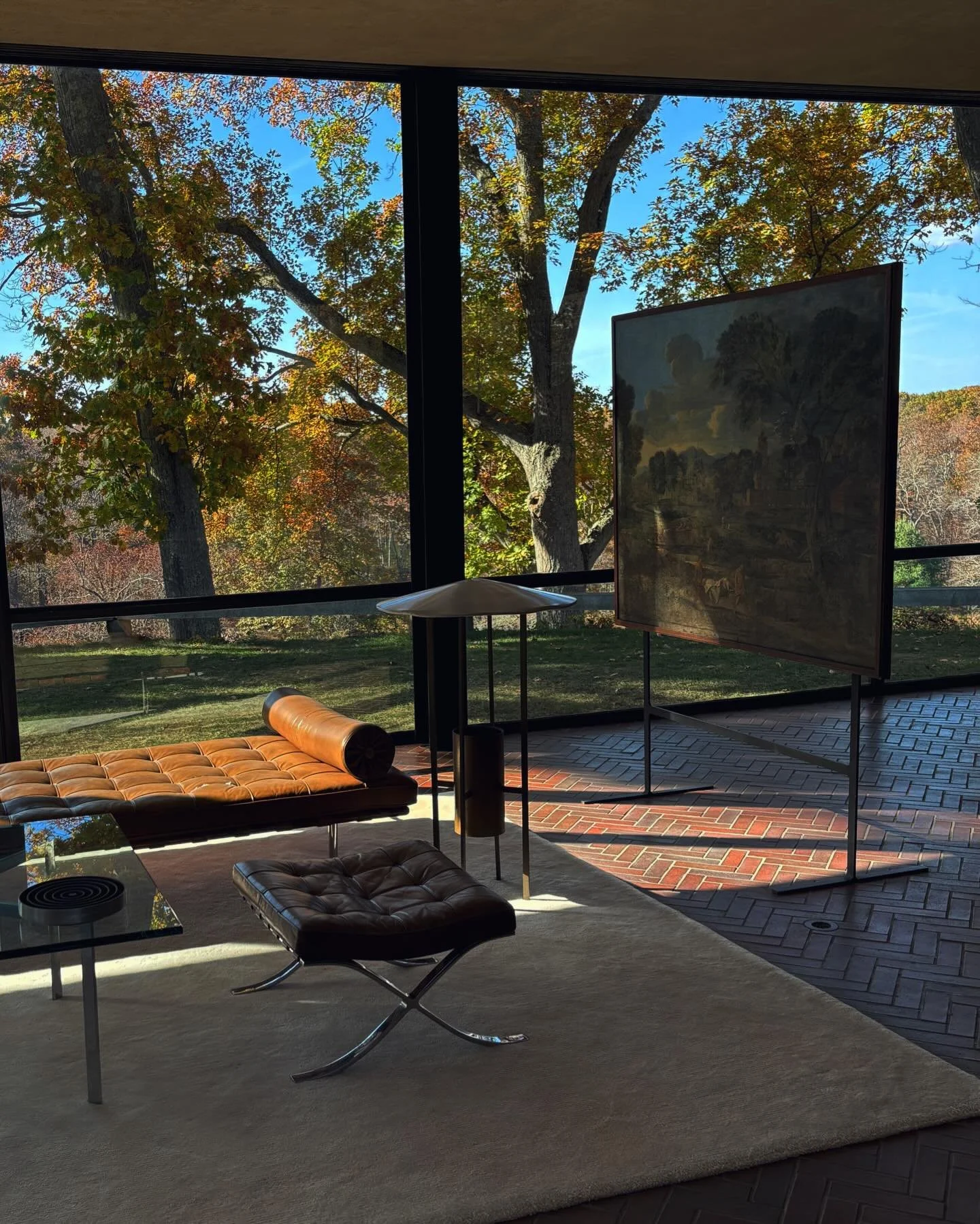 late fall trip to The Glass House