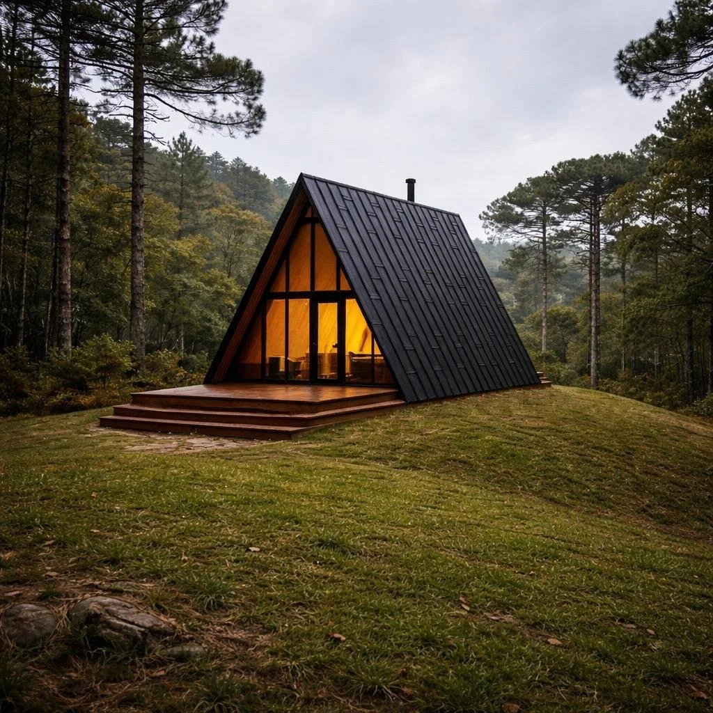 Cabanas para Turismo de Altitude: Como Projetar para Máxima Rentabilidade no Airbnb