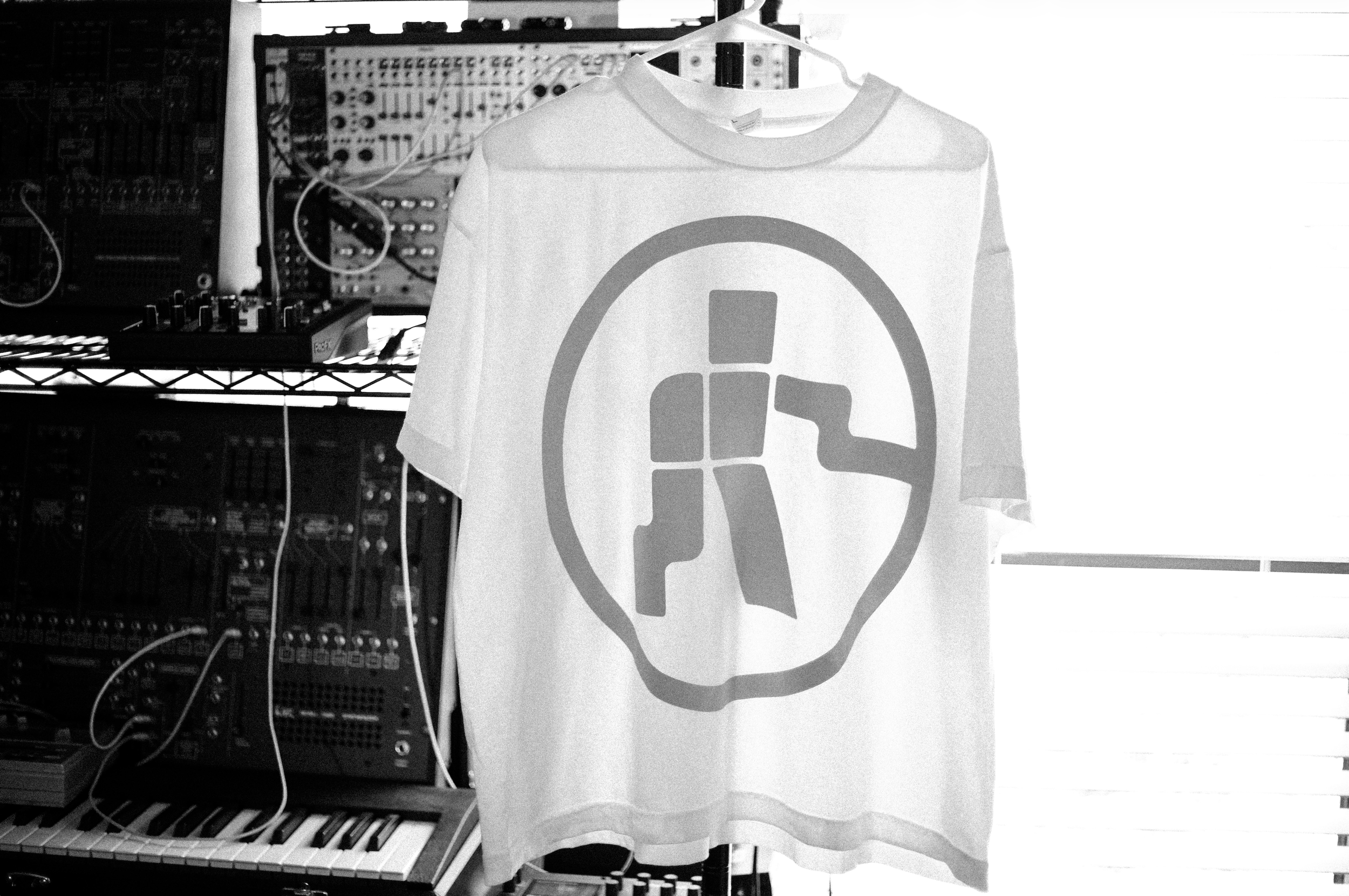 Auragraph White Logo Tee