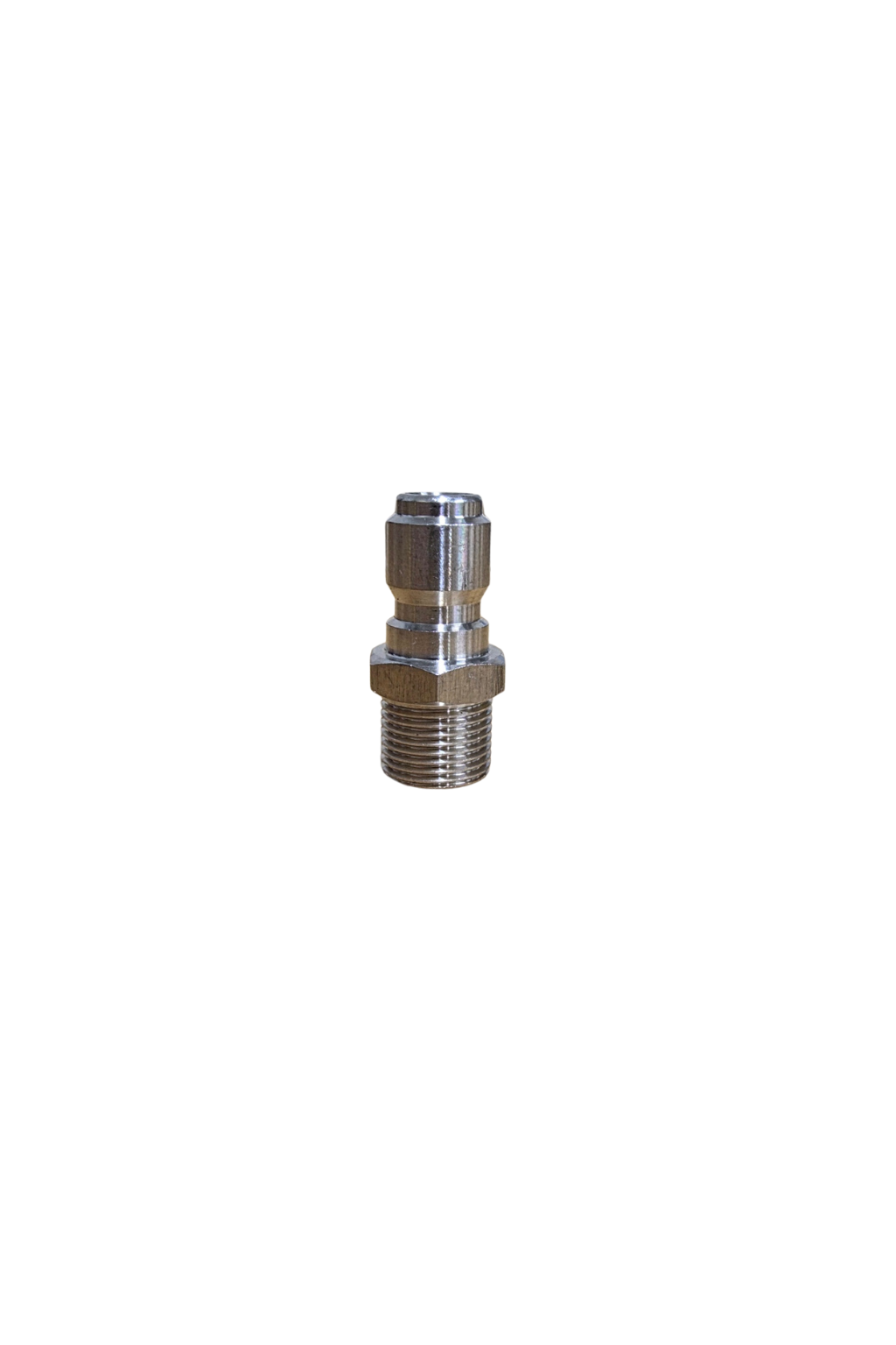 NIPPLE QR 3/8M-3/8 PLUG