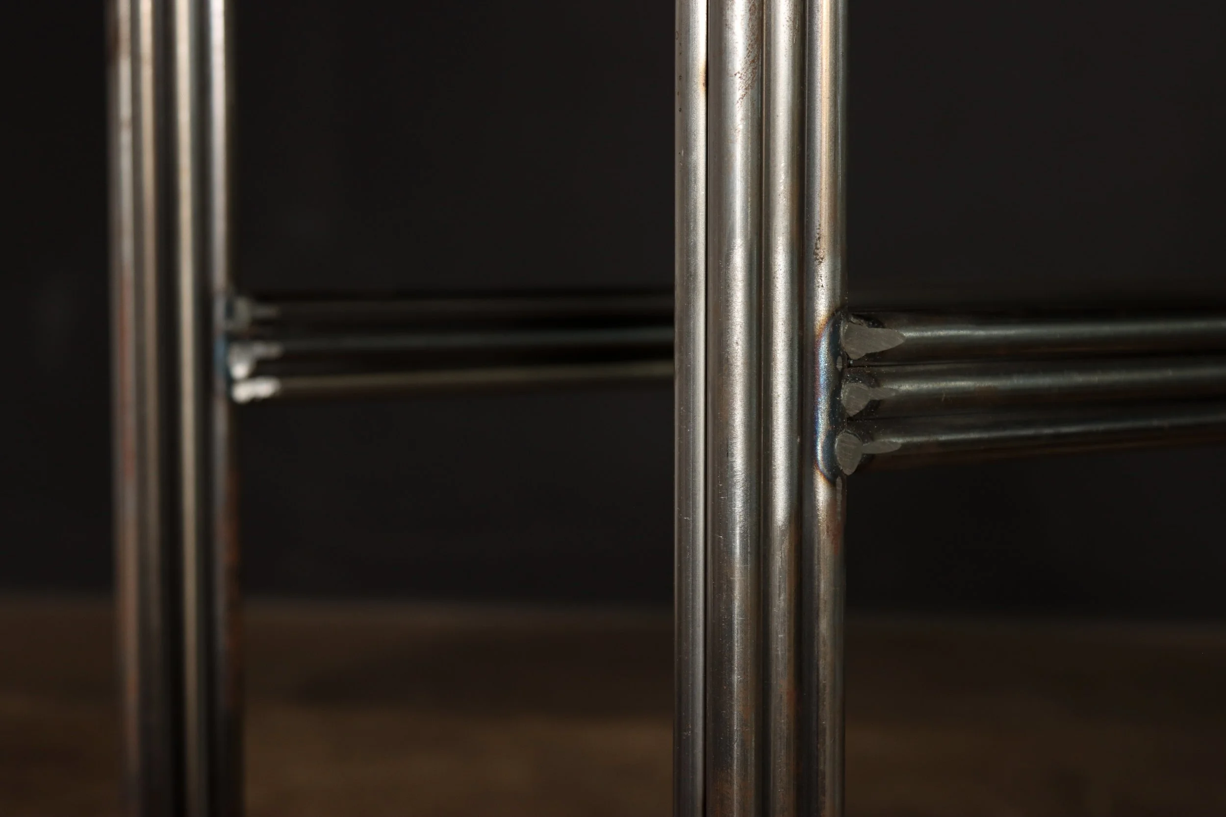 Comunale Modern Metal Dining Table by Costantini 09.jpg