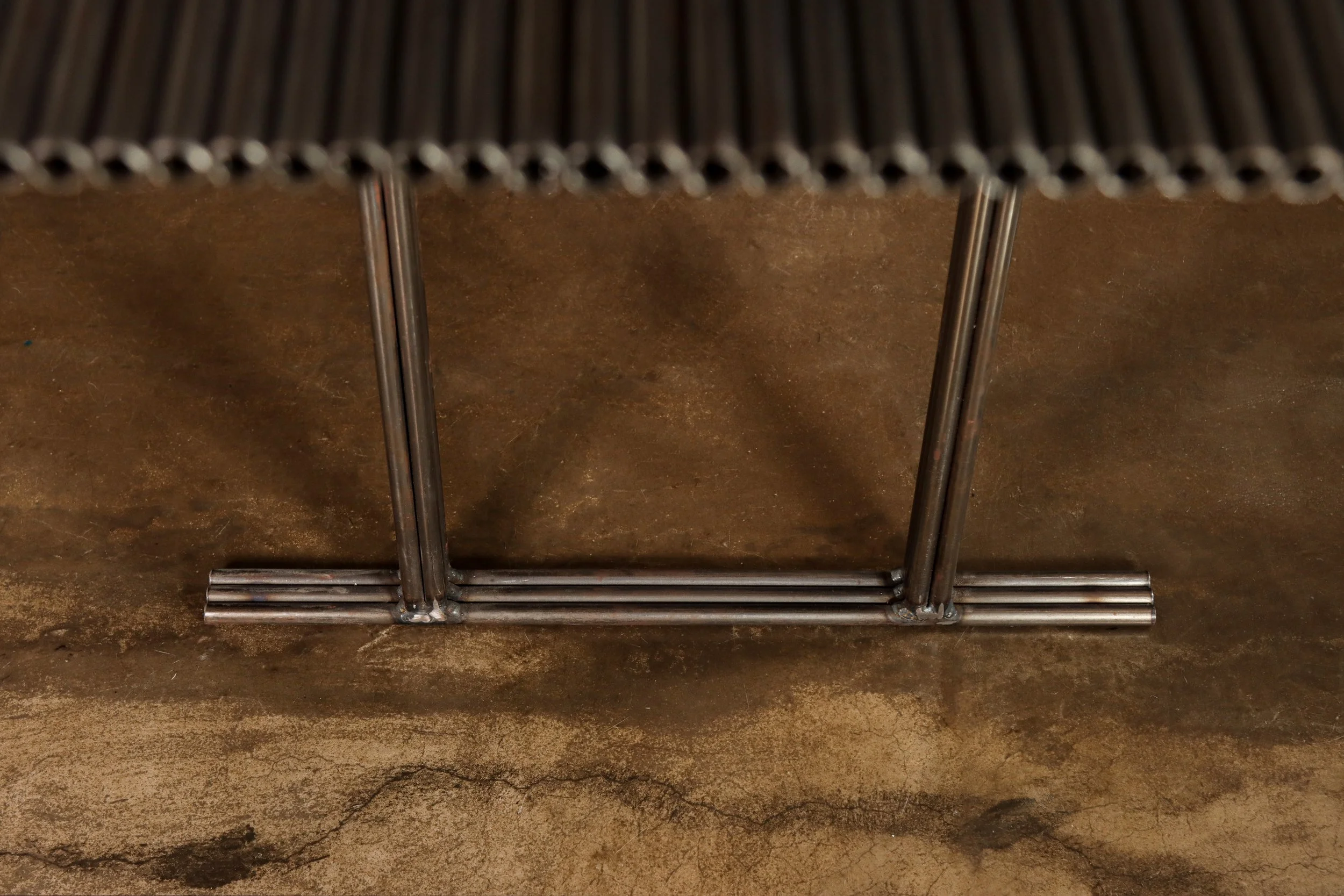 Comunale Modern Metal Dining Table by Costantini 10.jpg