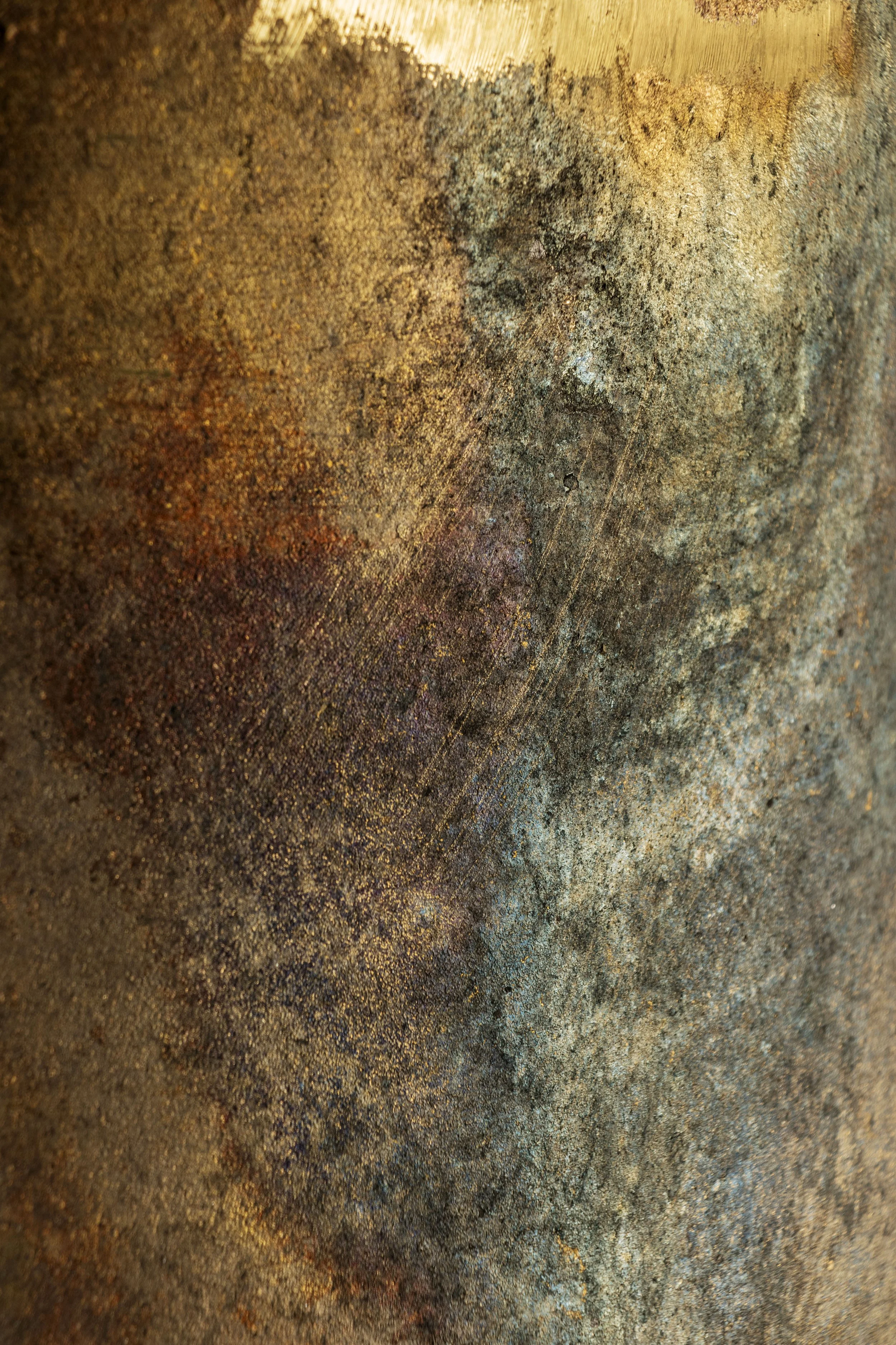 Benone Indigo Cast Bronze and Wood Table by Costantini 14.jpg