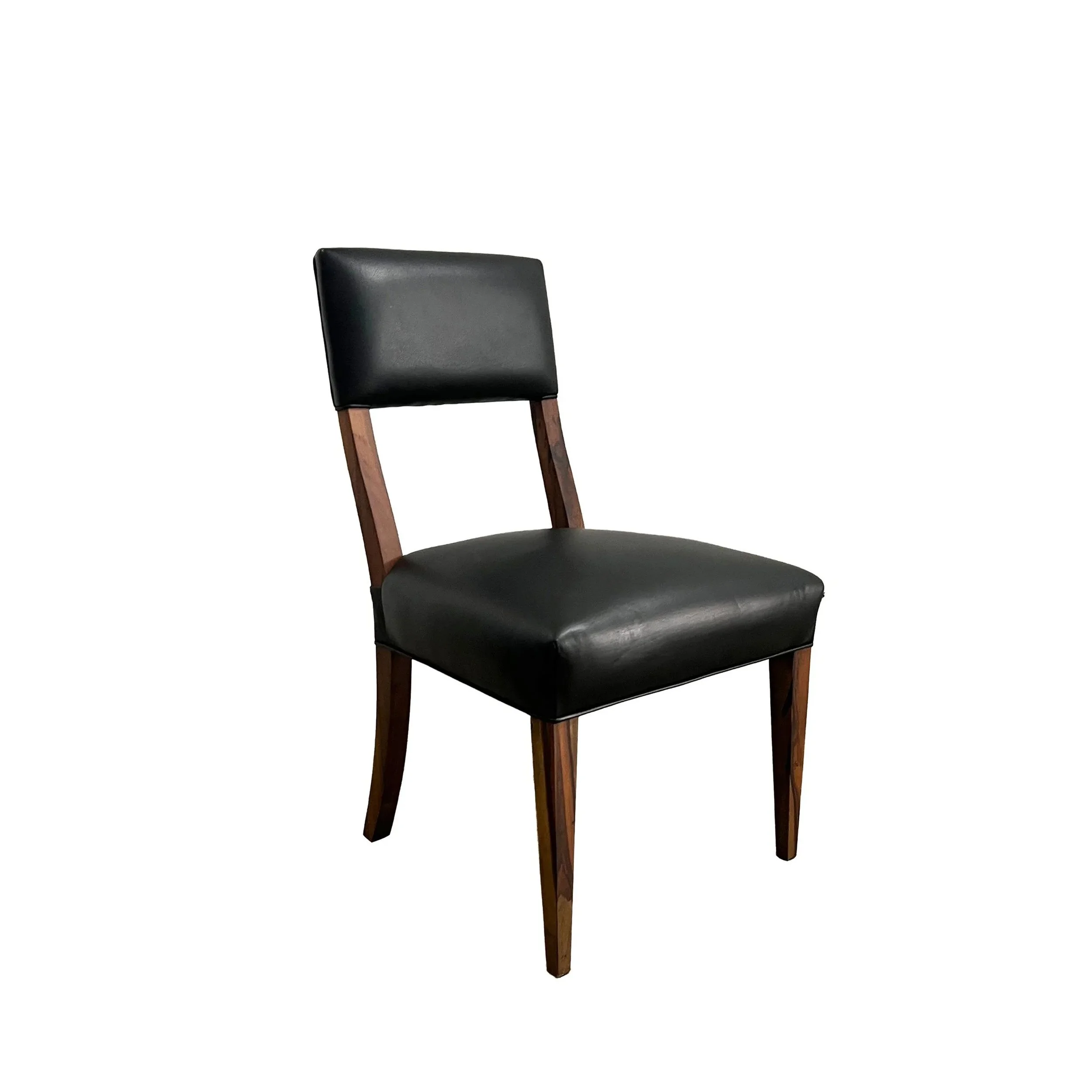 Luca Chair in Black Leather