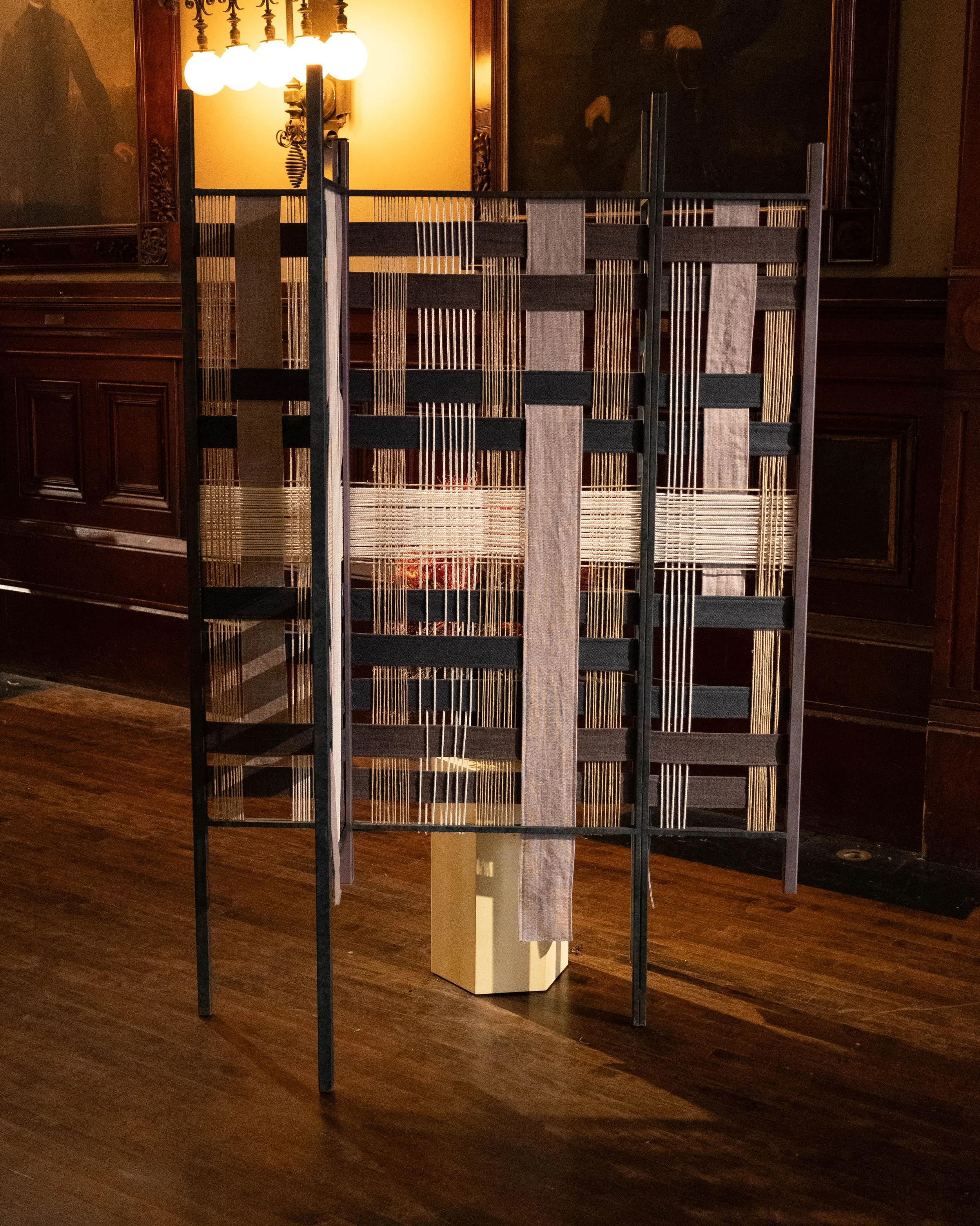 Global Threads Woven Screen Small by Costantini for Salon of Art + Design 01.jpg