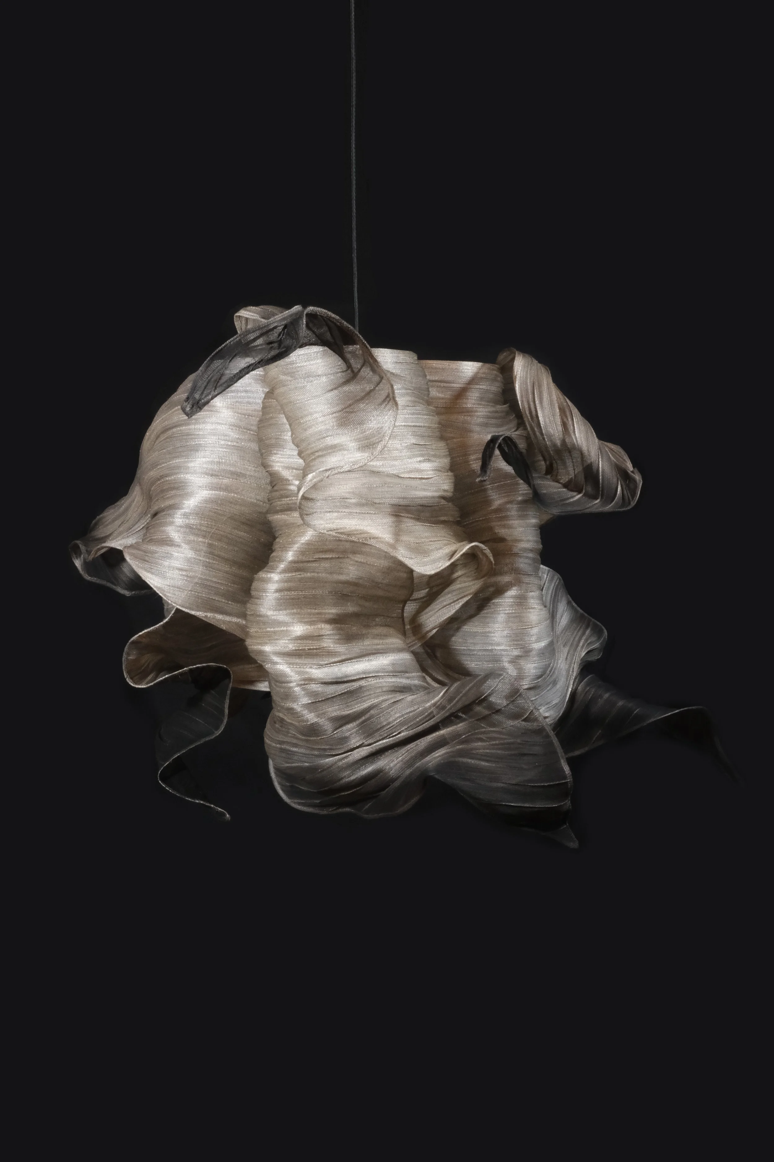 Nebula 60 Pendant Silver & Black by Mirei Monticelli 05.jpg