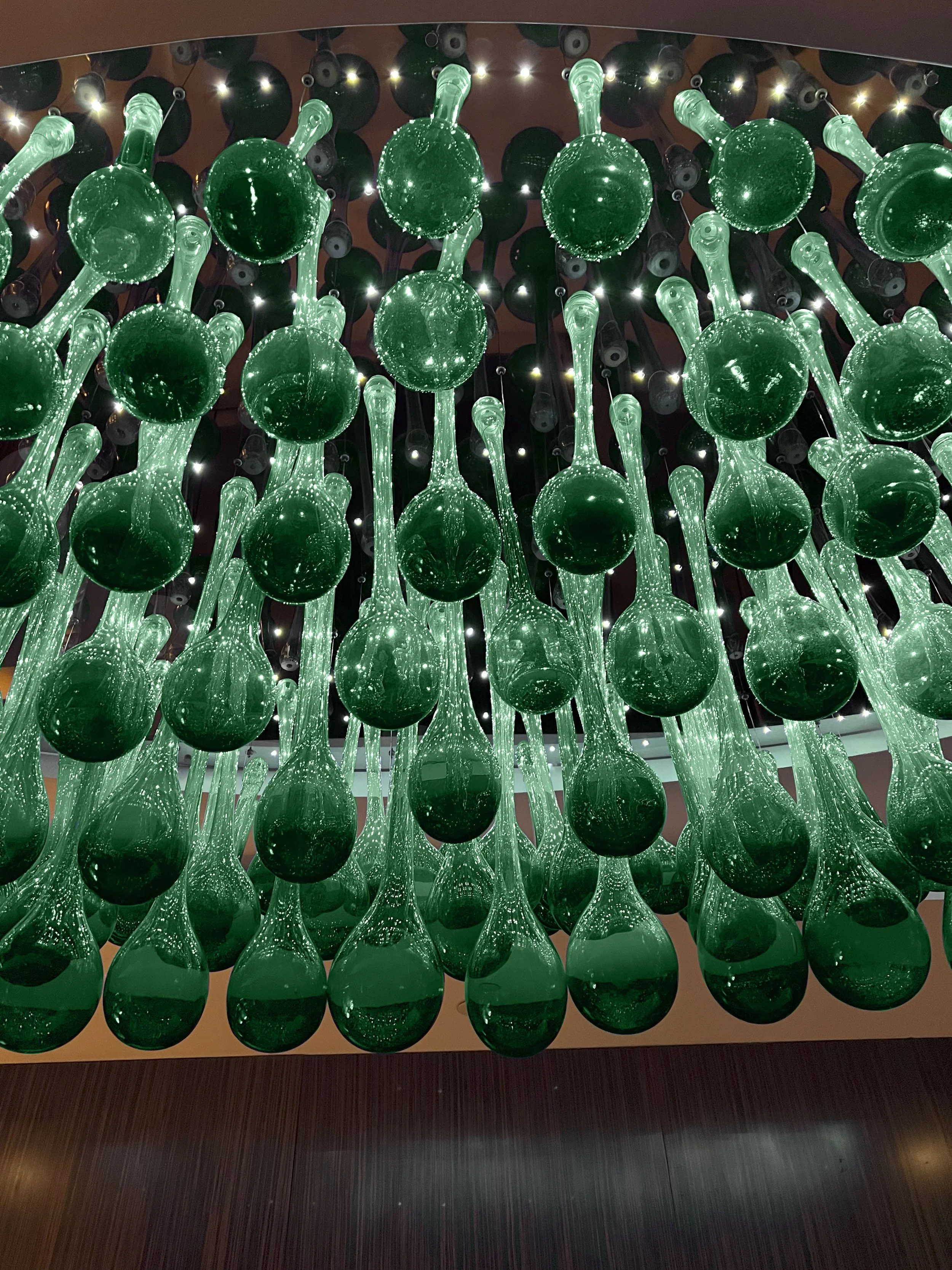 Raffaela Hand Blown Glass and Steel Chandelier with LED 04.jpg