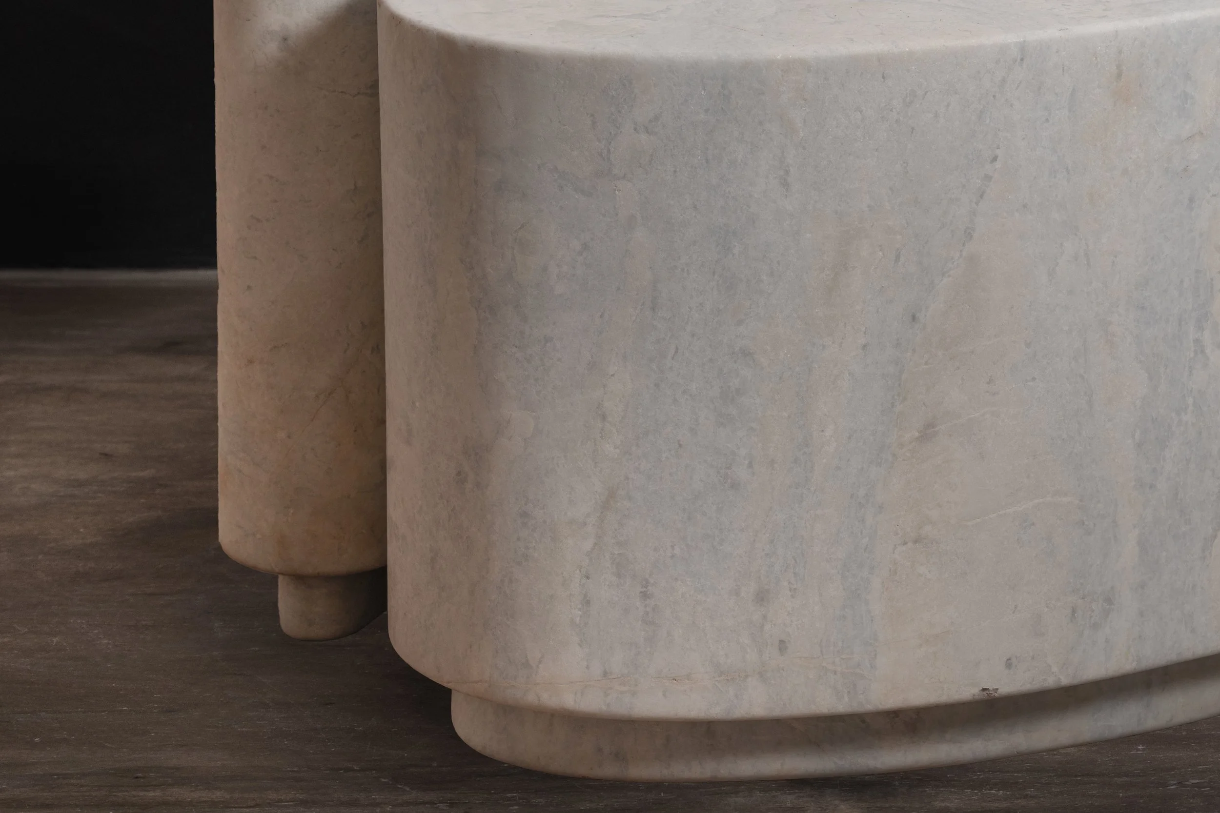 Cadenza Marmol Sculptural Modern Nesting Table by Costantini 08.jpg