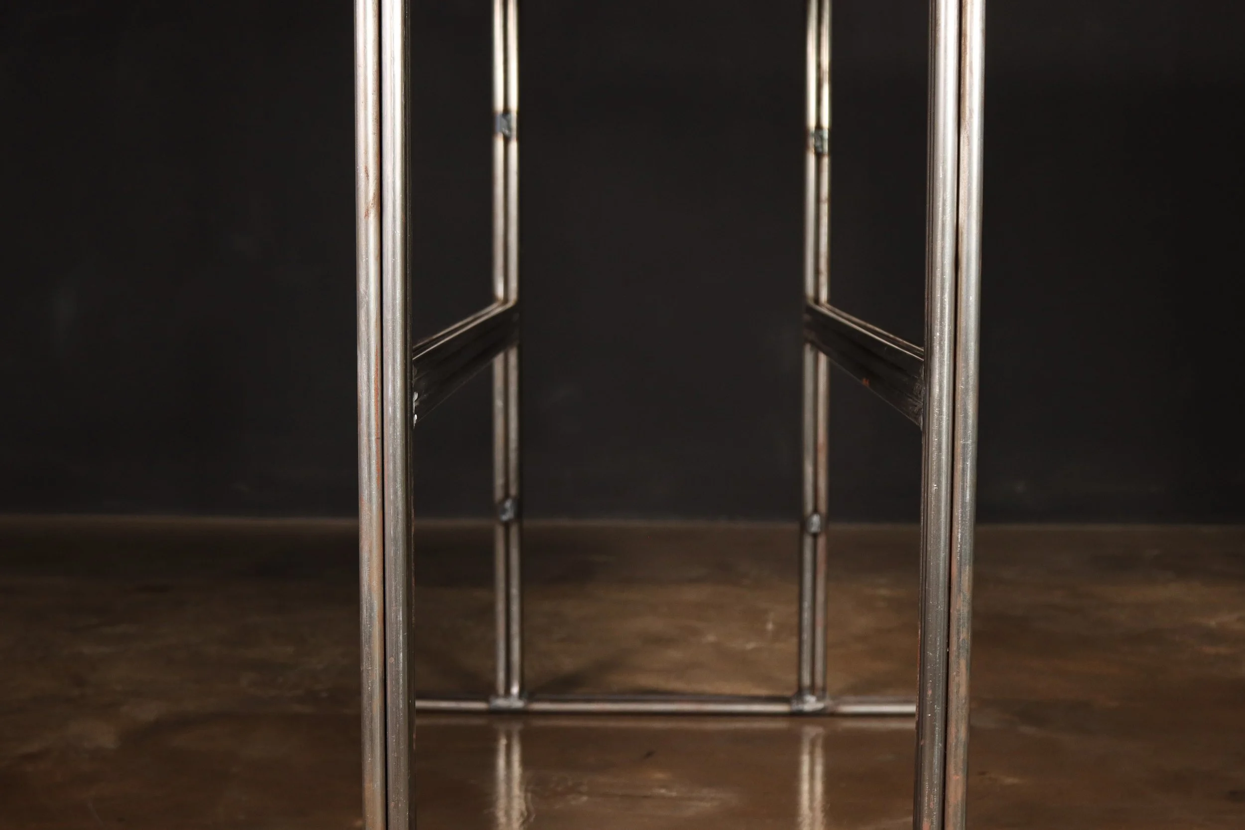 Comunale Modern Metal Dining Table by Costantini 15.jpg