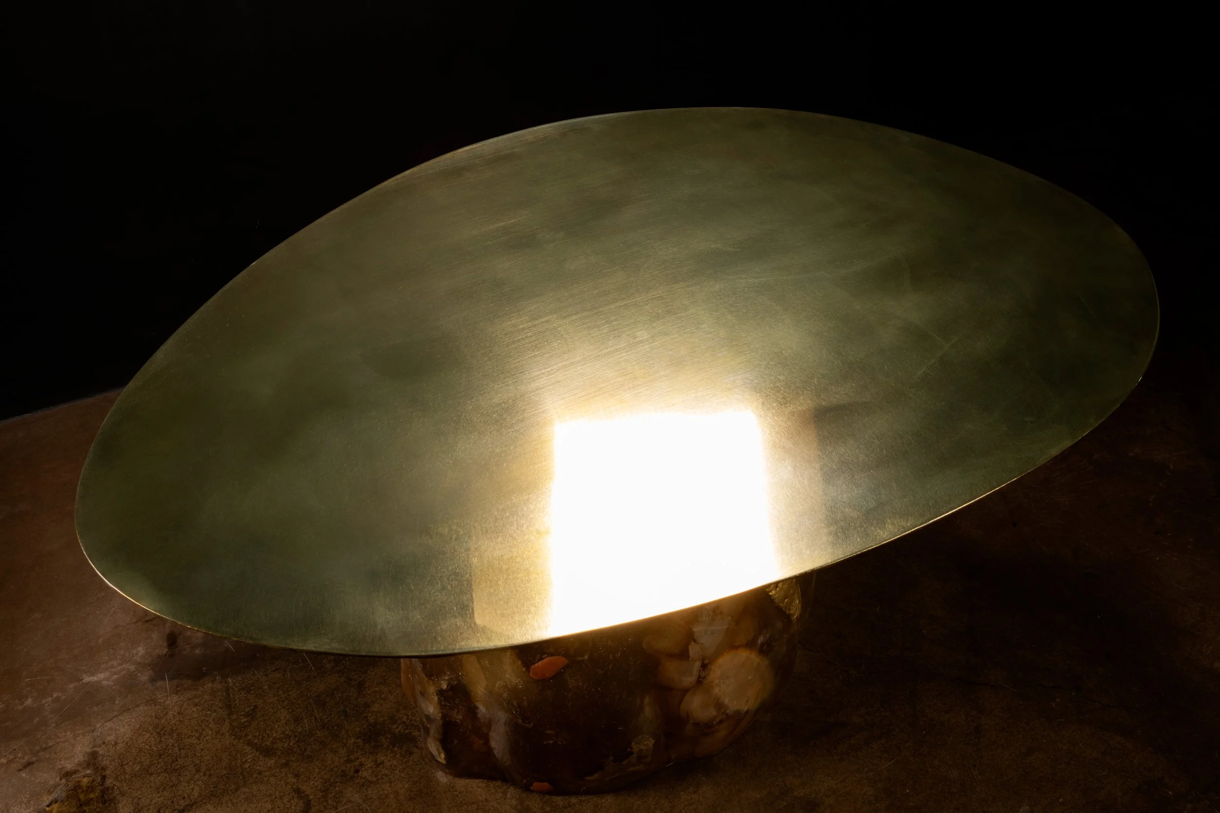 Tavola 25 Onyx Bronze and Fiberglass Table by Costantini 06.jpg