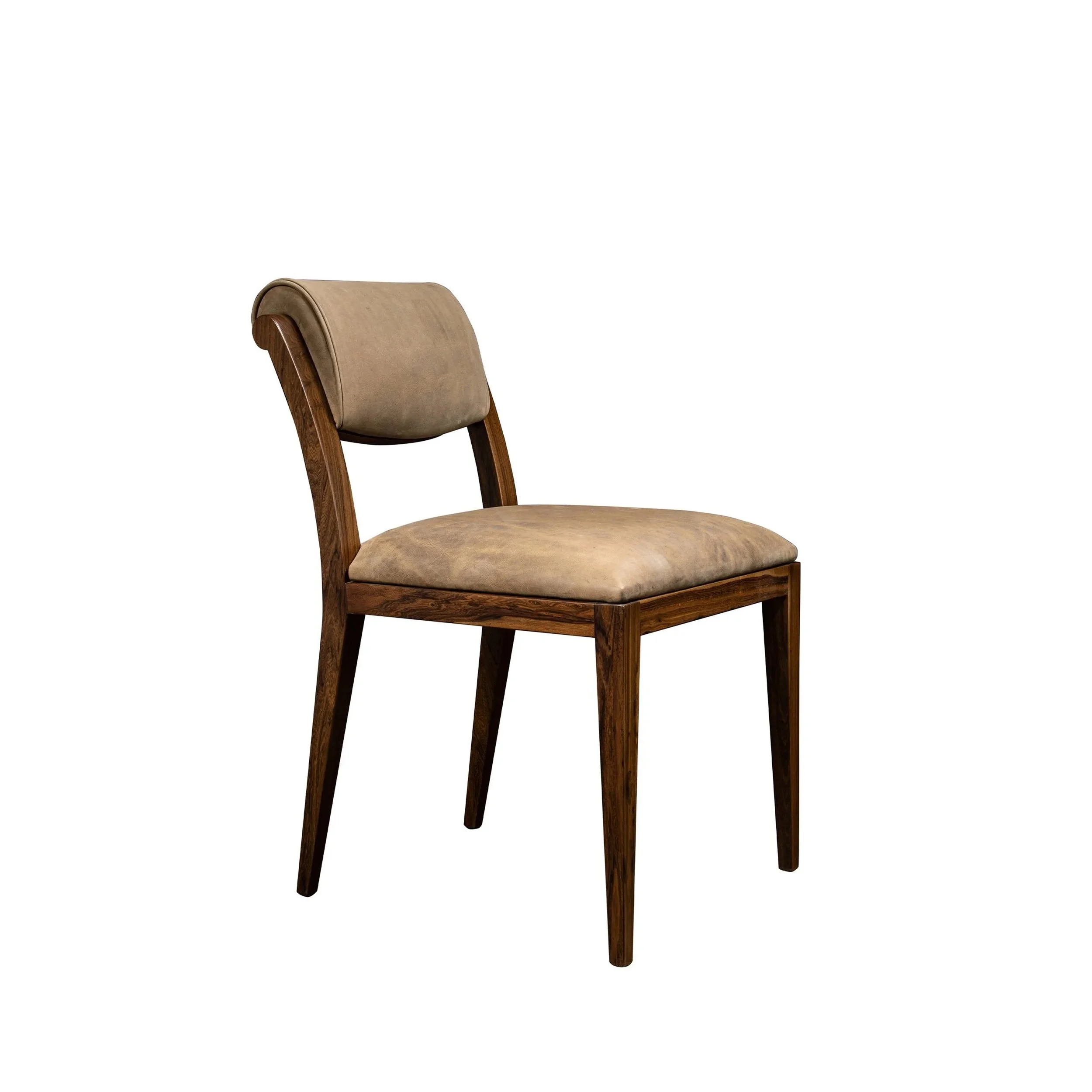 Gianni Chair in Brown Leather