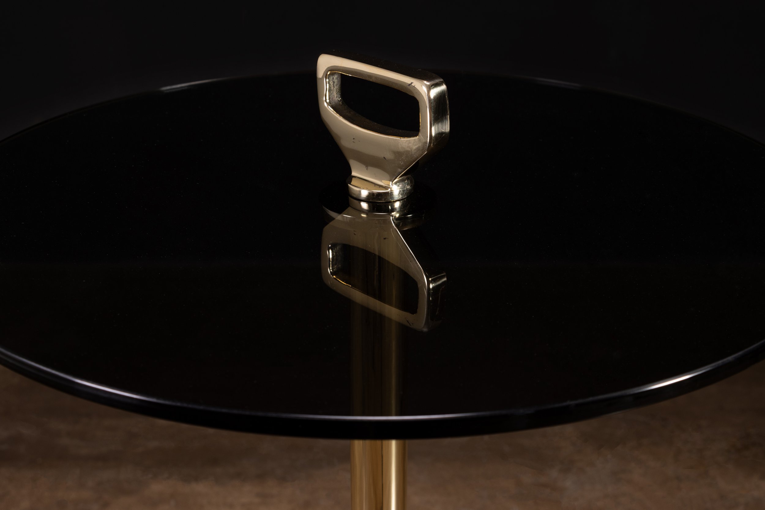 Bellance Modern Glass & Cast Bronze Cocktail Cigarette Table from Costantini 02.jpg