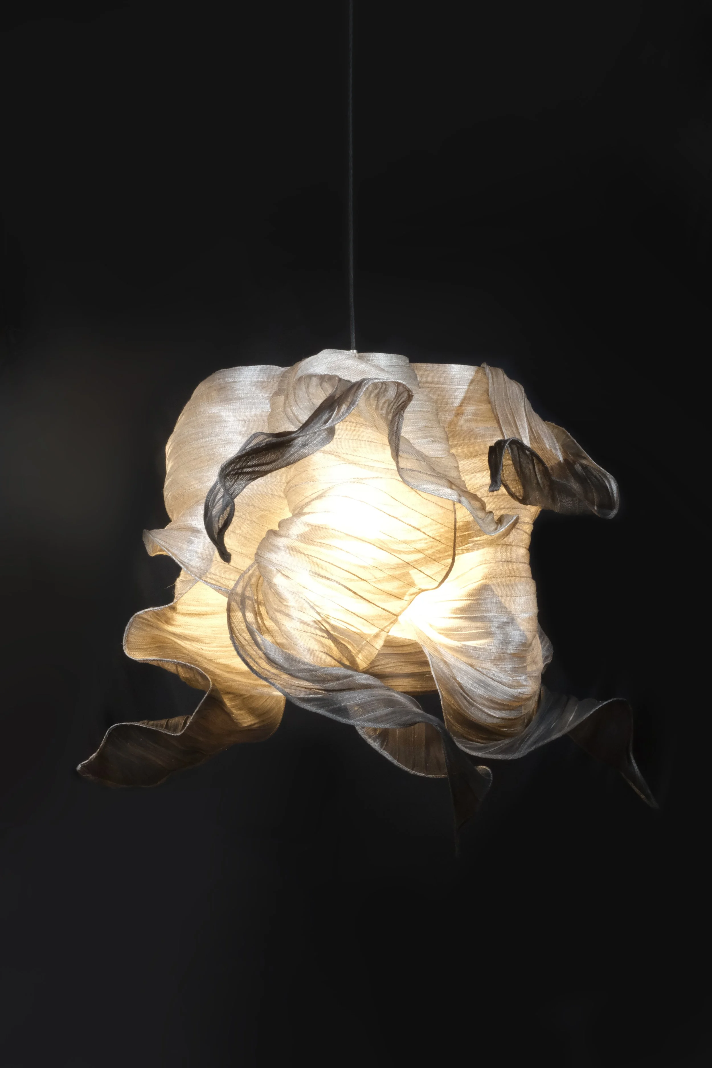 Nebula 60 Pendant Silver & Black by Mirei Monticelli 03.jpg
