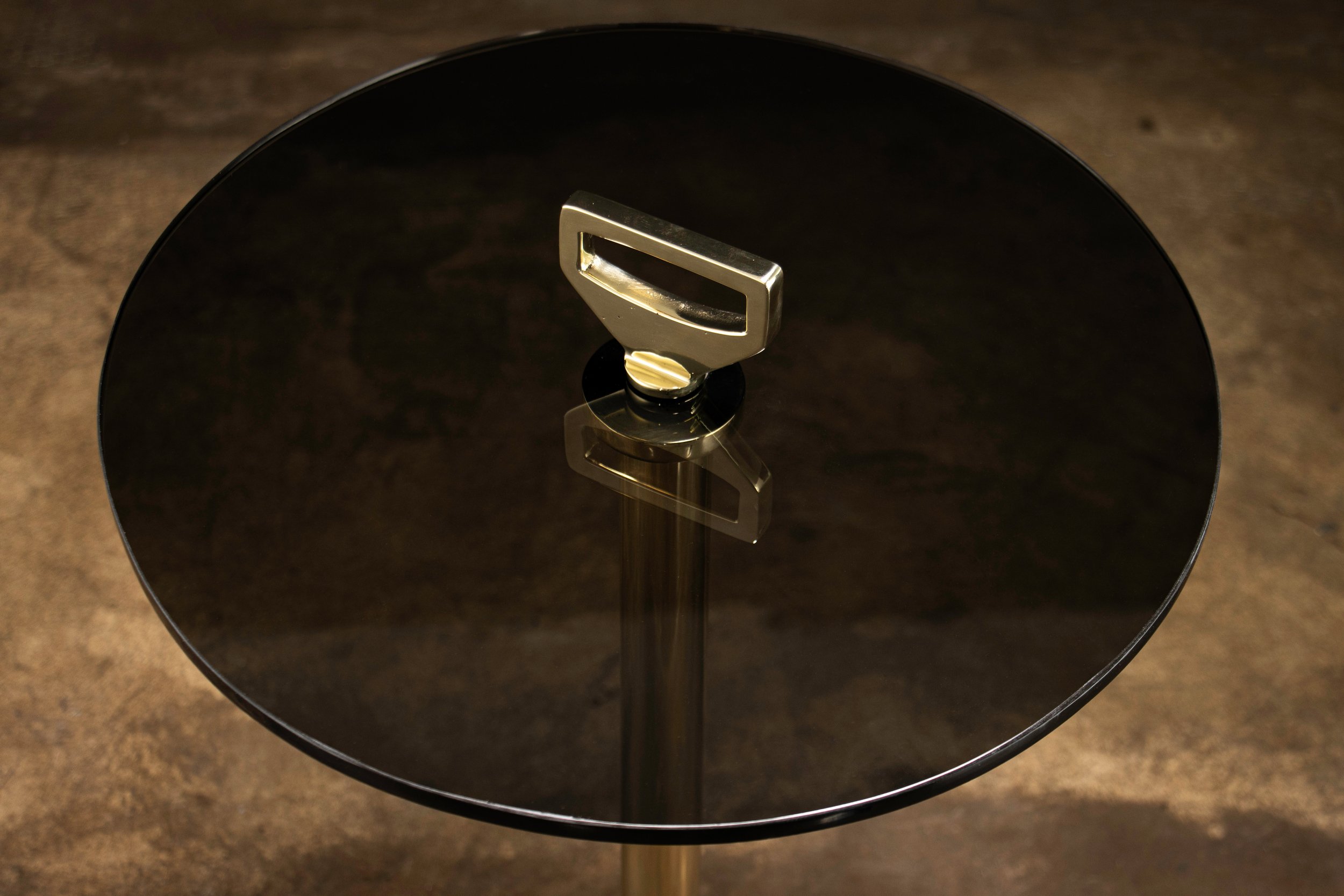 Bellance Modern Glass & Cast Bronze Cocktail Cigarette Table from Costantini 04.jpg