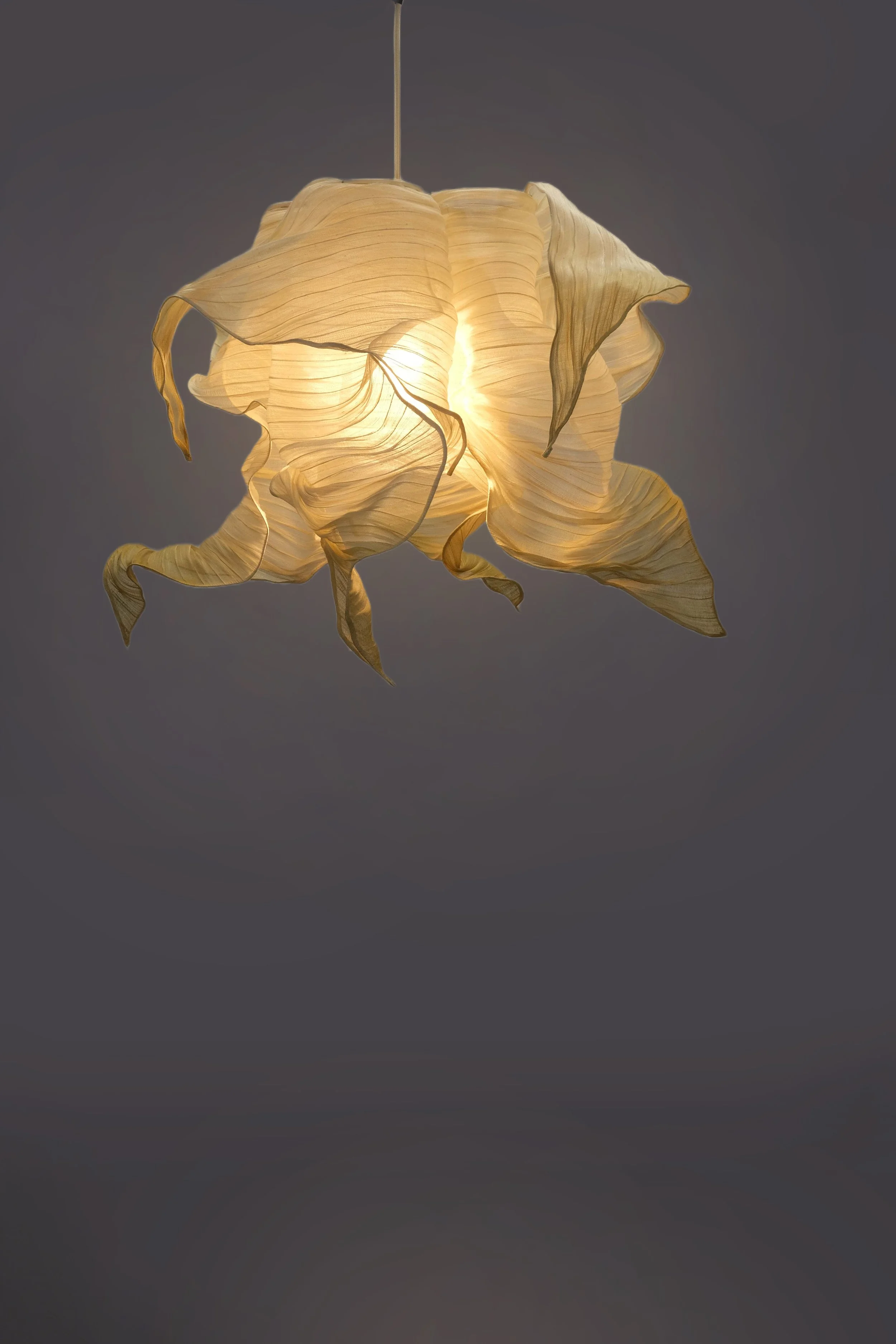Nebula 60 Pendant Cream & Gold by Mirei Monticelli 02.jpg