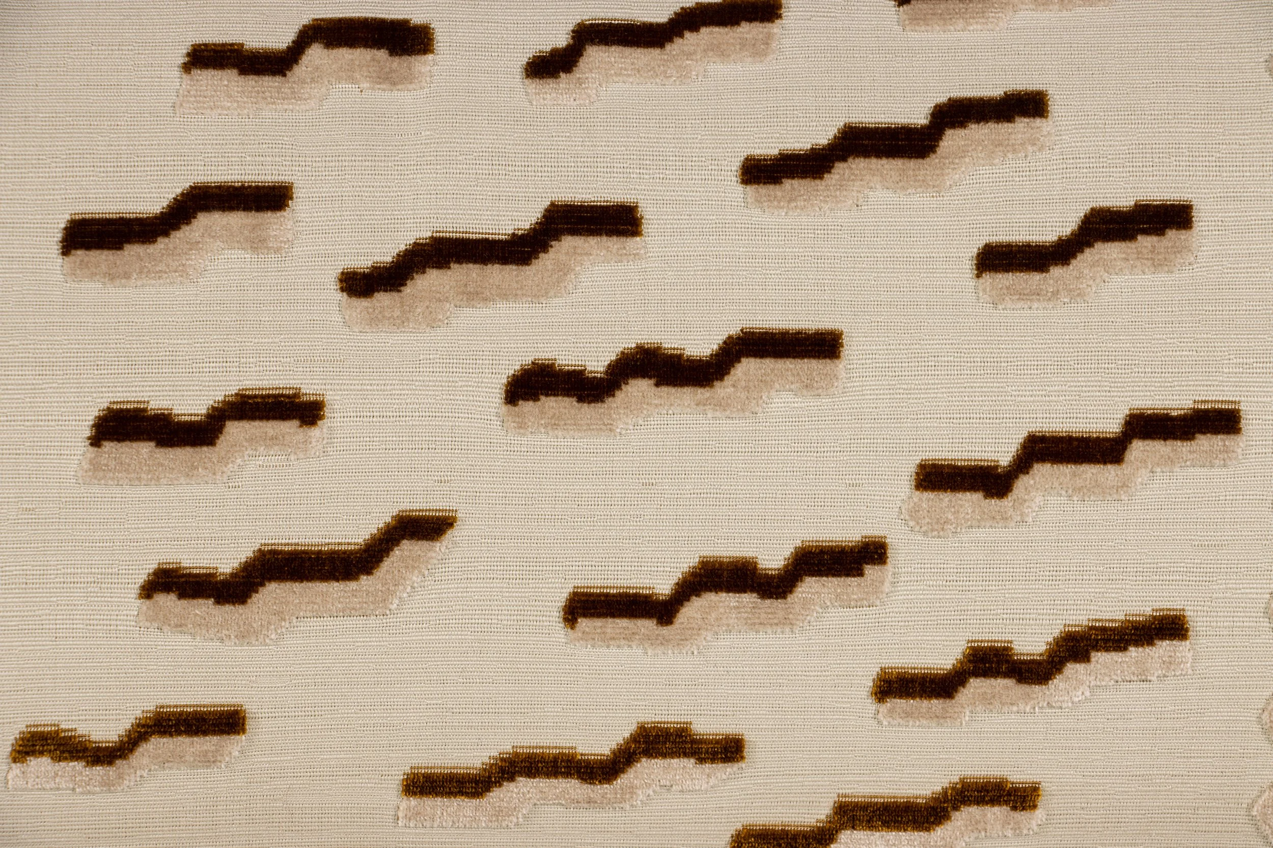 Evangelina Customizable Dining Banquette in Leather and Dedar Fabric by Costantini 15.jpg