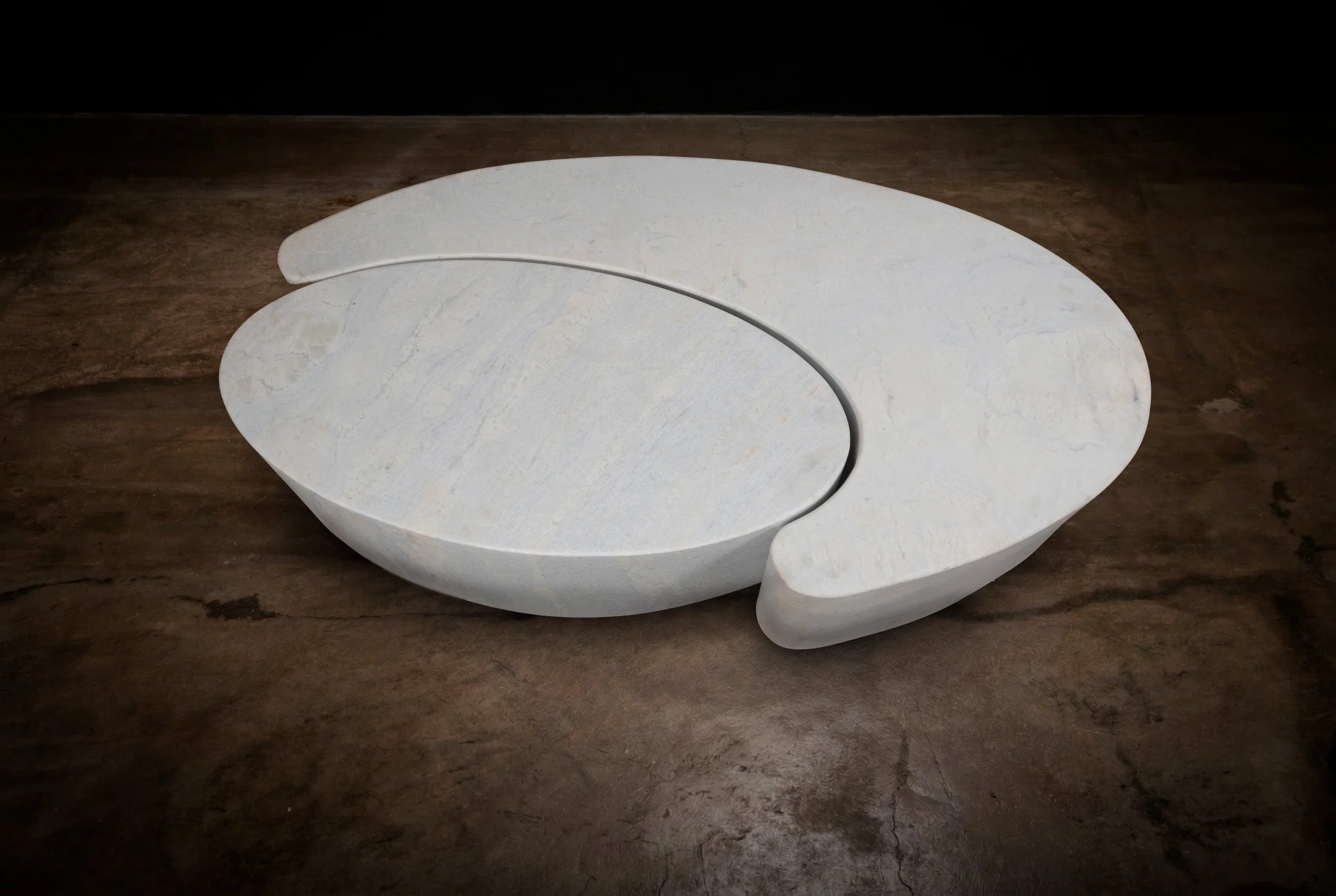 Cadenza Marmol Sculptural Modern Nesting Table by Costantini 06.jpg