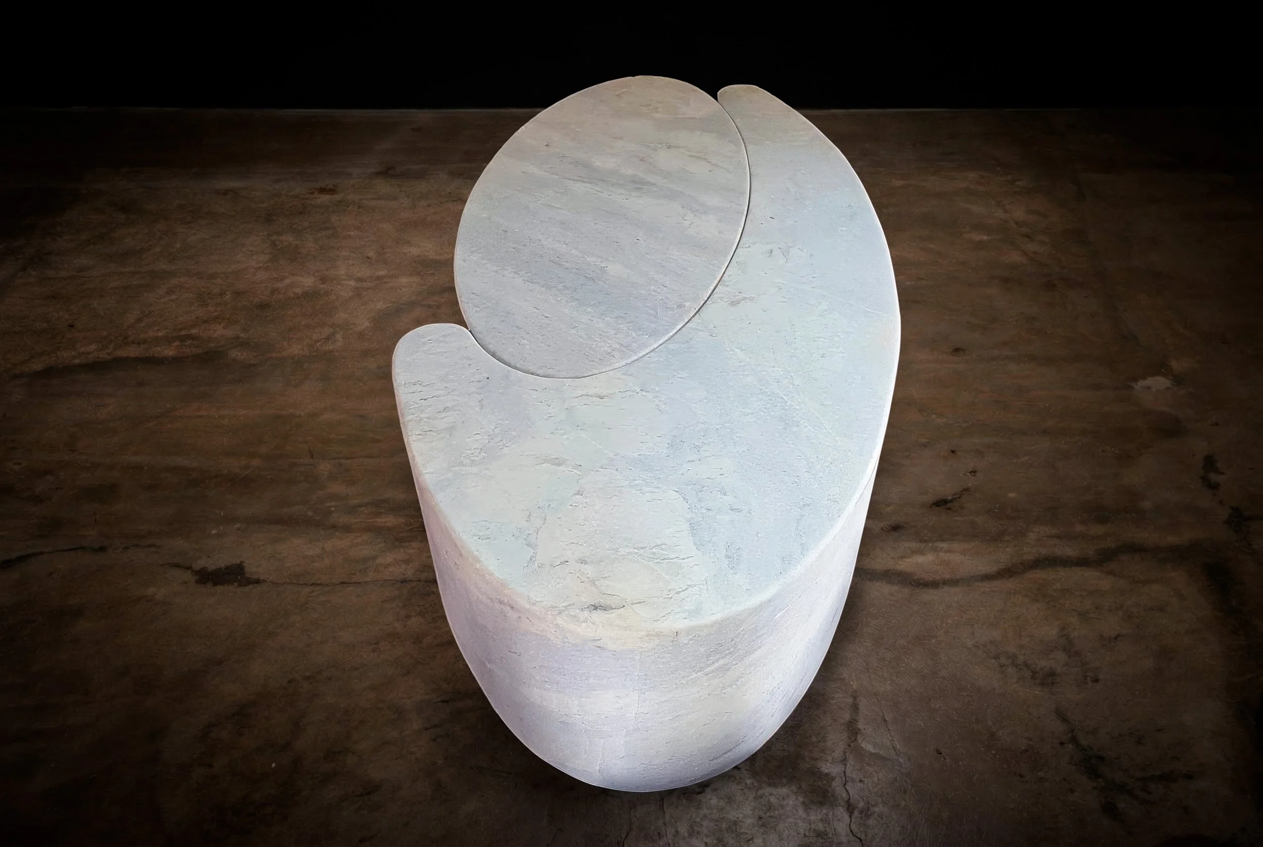 Cadenza Marmol Sculptural Modern Nesting Table by Costantini 07.jpg