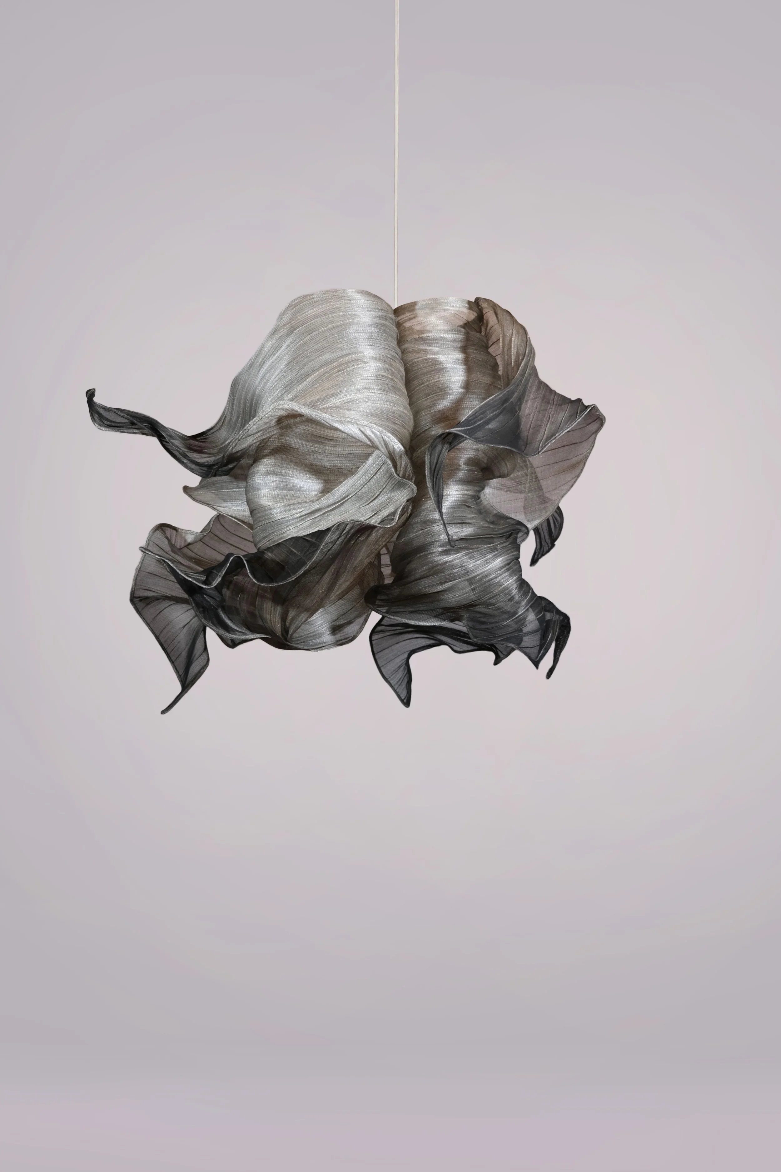 Nebula 60 Pendant Silver & Black by Mirei Monticelli 01.jpg