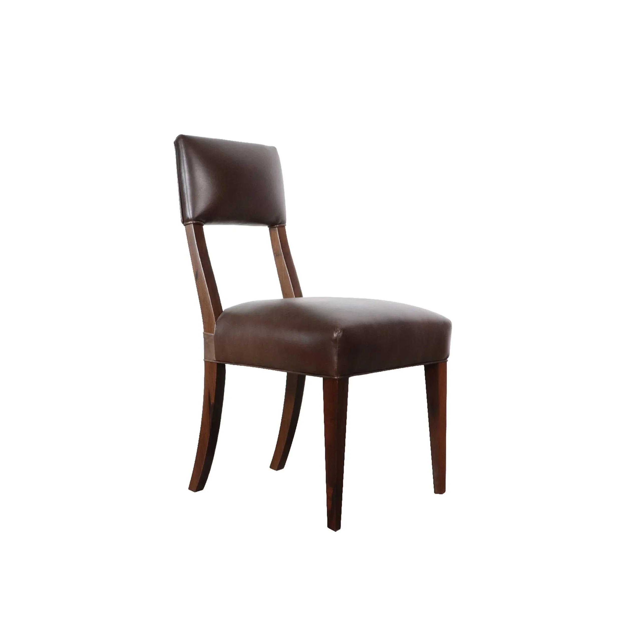 Luca Chair in Brown Leather