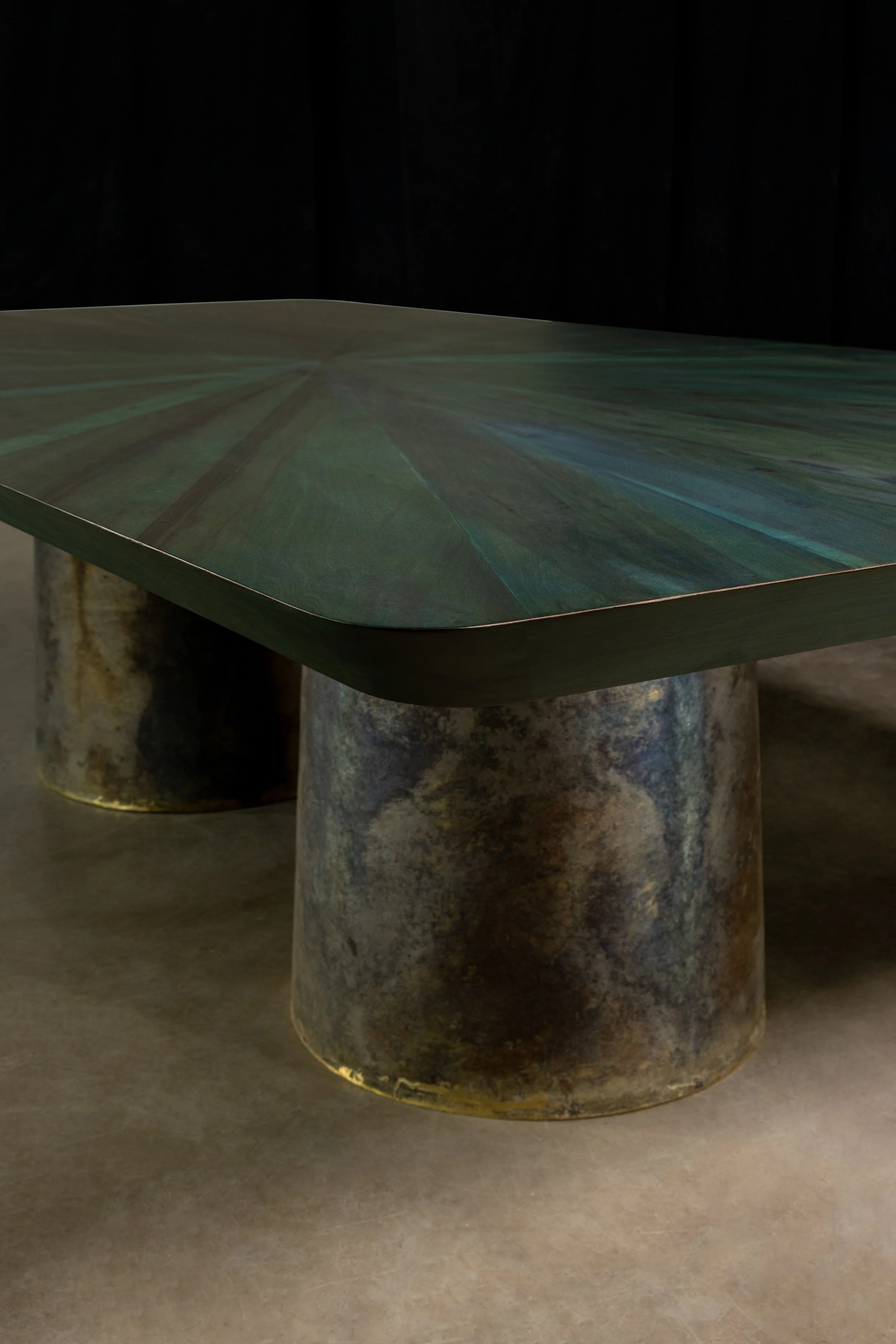 Benone Indigo Cast Bronze and Wood Table by Costantini 09.jpg