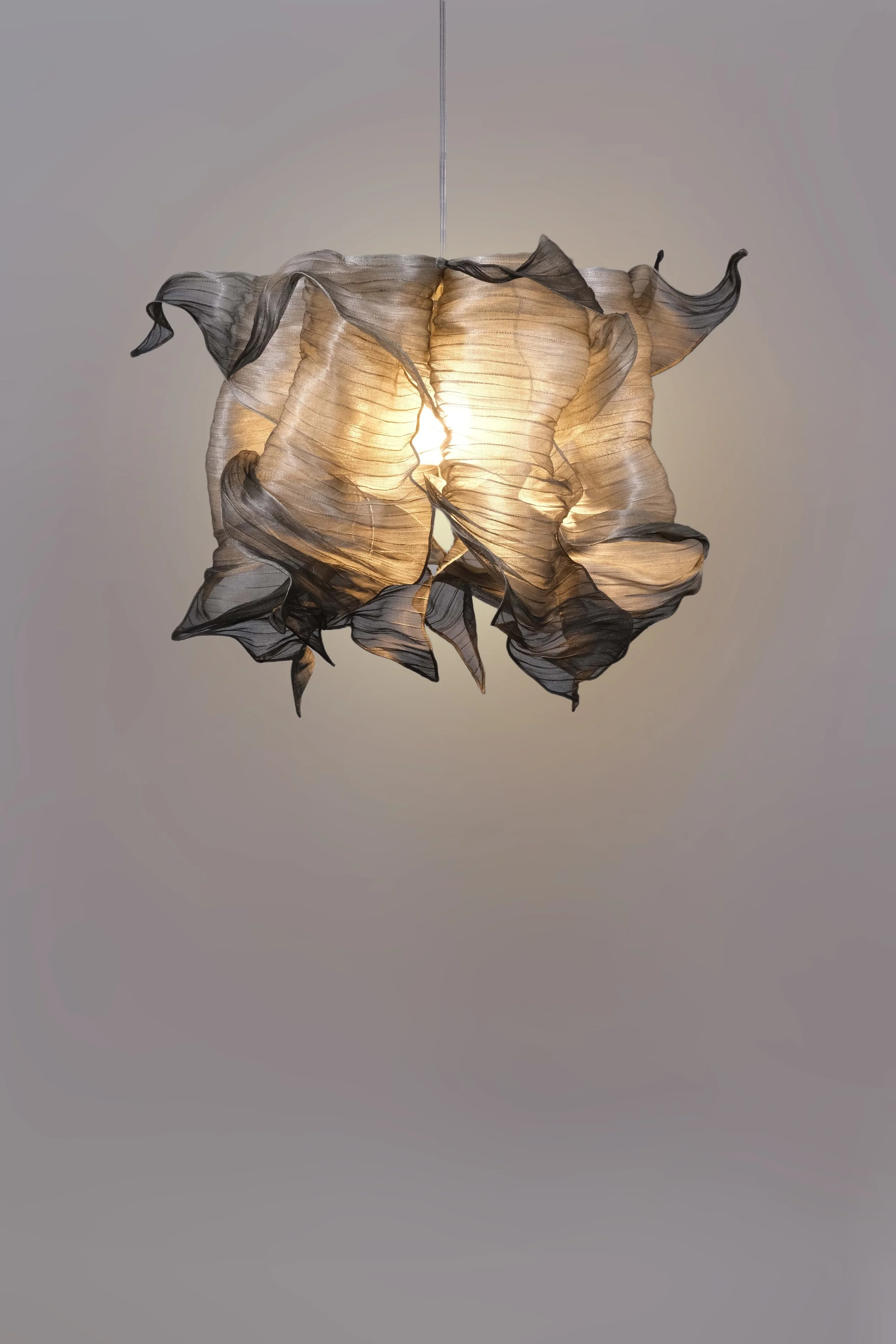 Nebula 80 Pendant Silver & Black by Mirei Monticelli 01.jpg