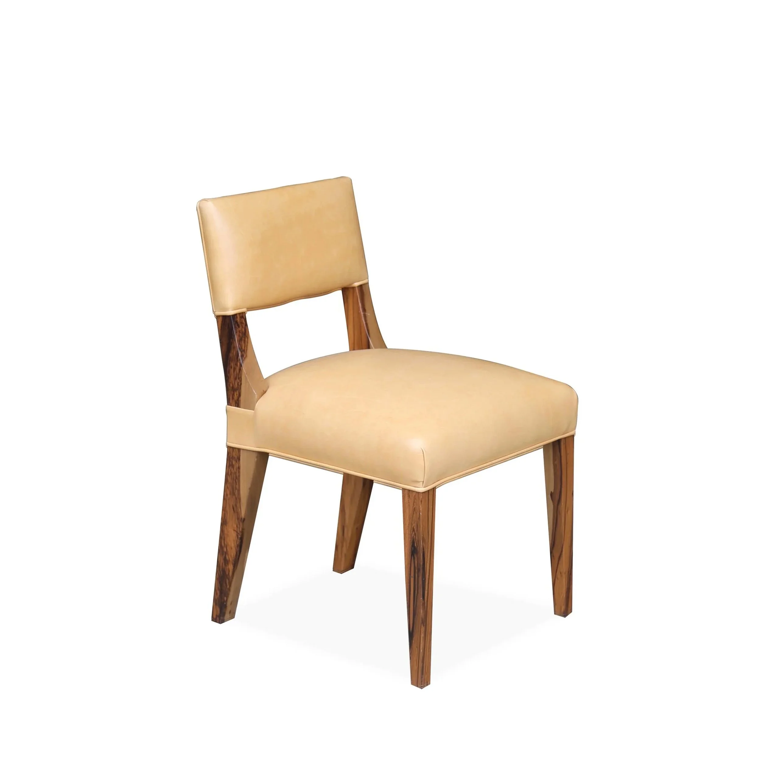Bruno Chair in Cream Leather