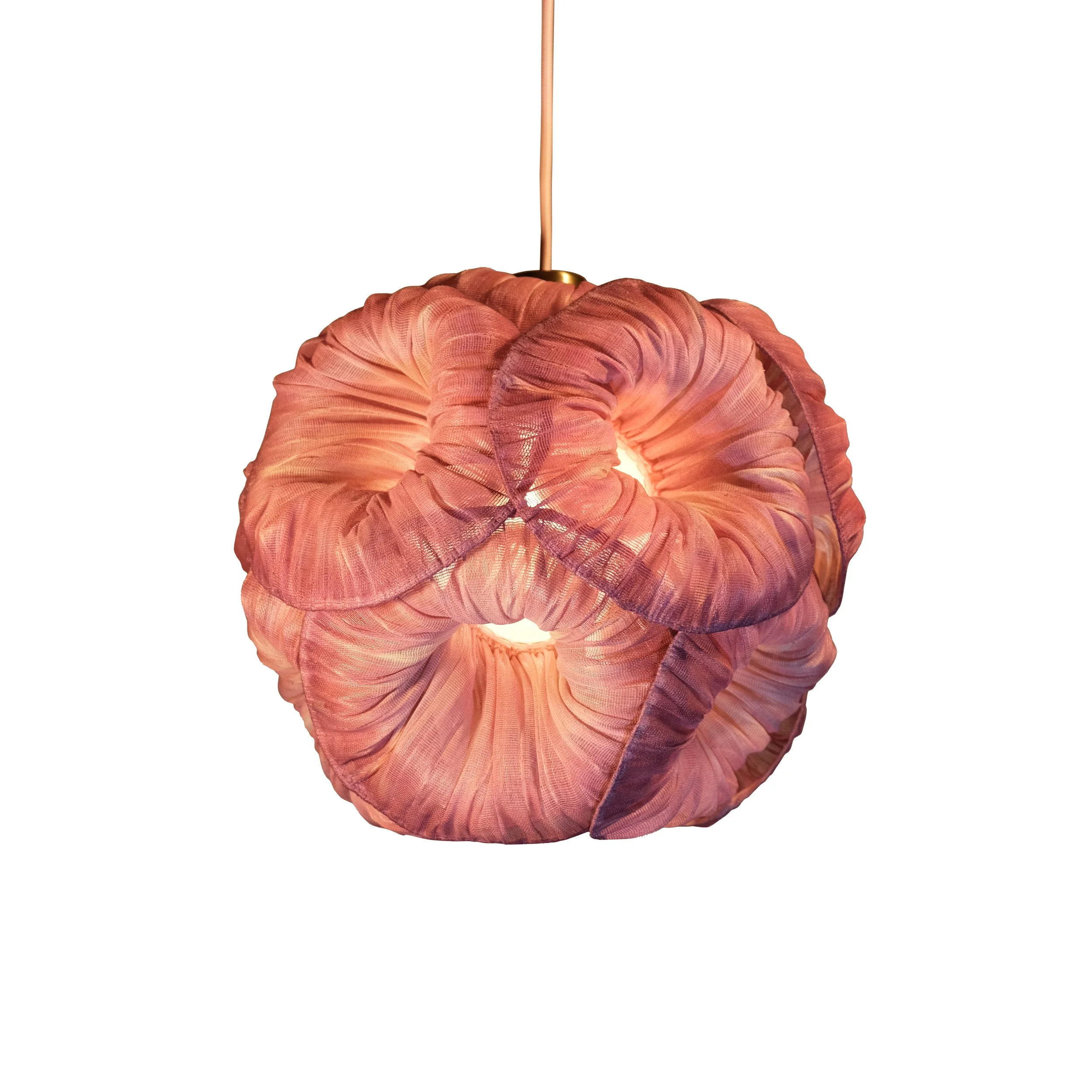 Anemone Hand-Painted Pendant Light by Mirei Monticelli
