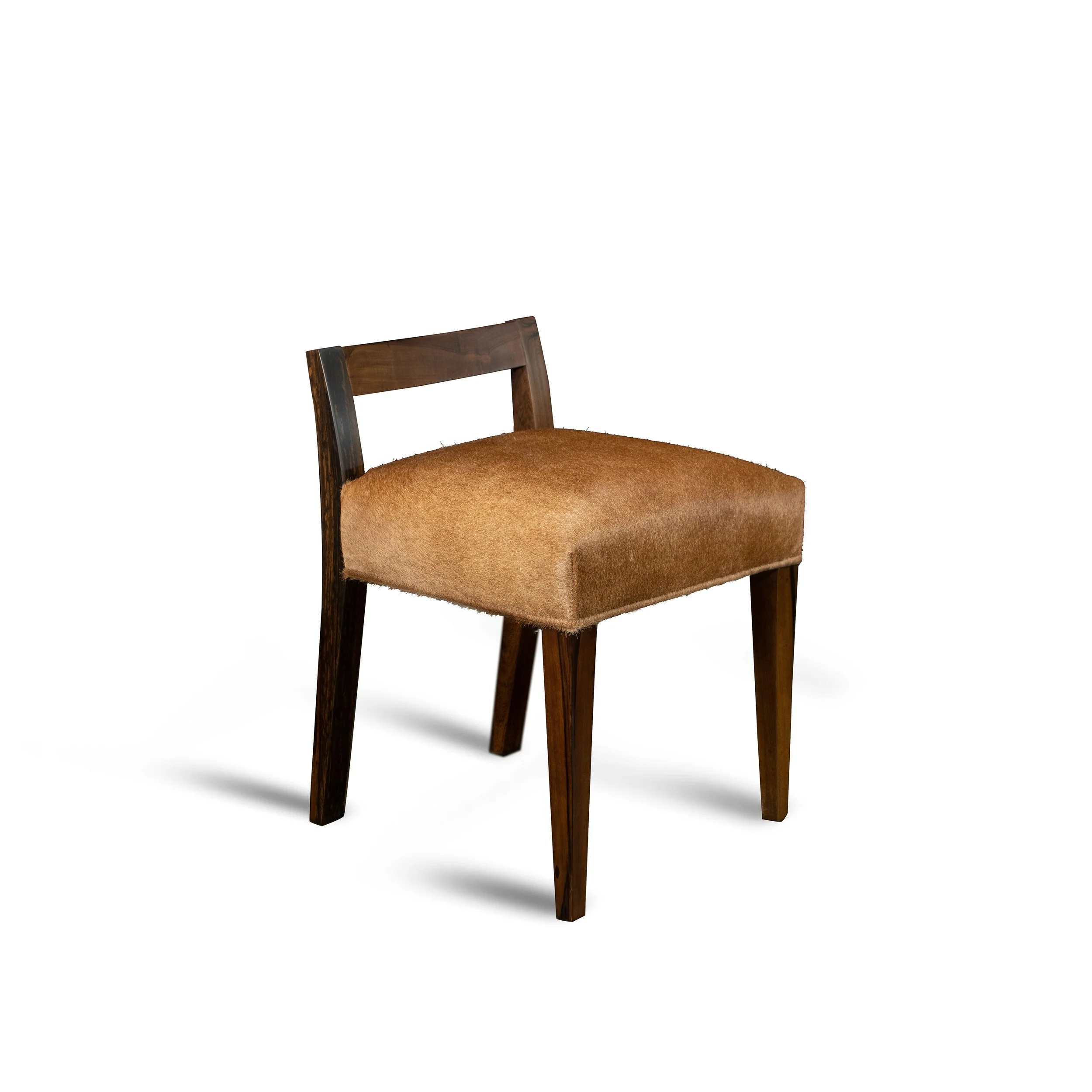 Umberto Chair Hair Hide Leather