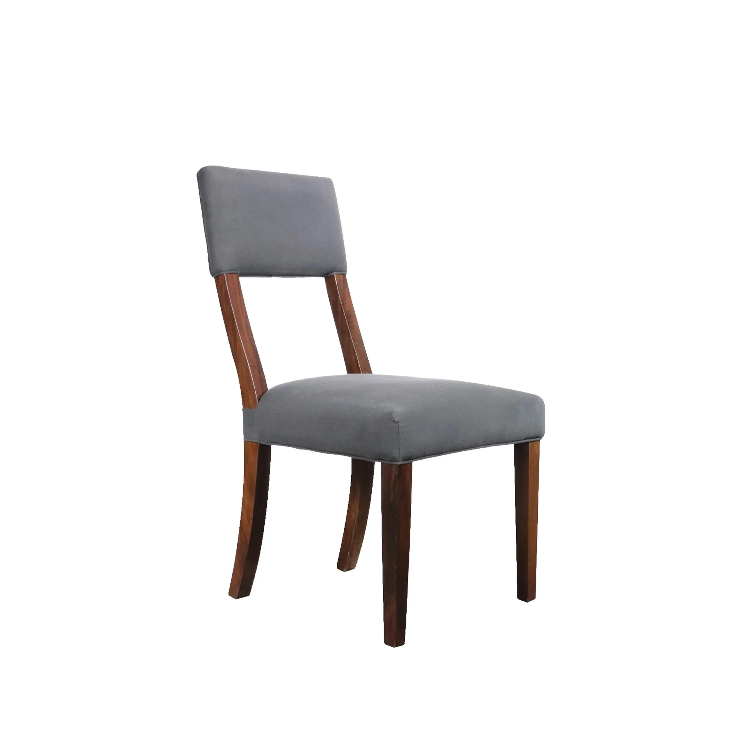 Luca Chair in Grey Fabric
